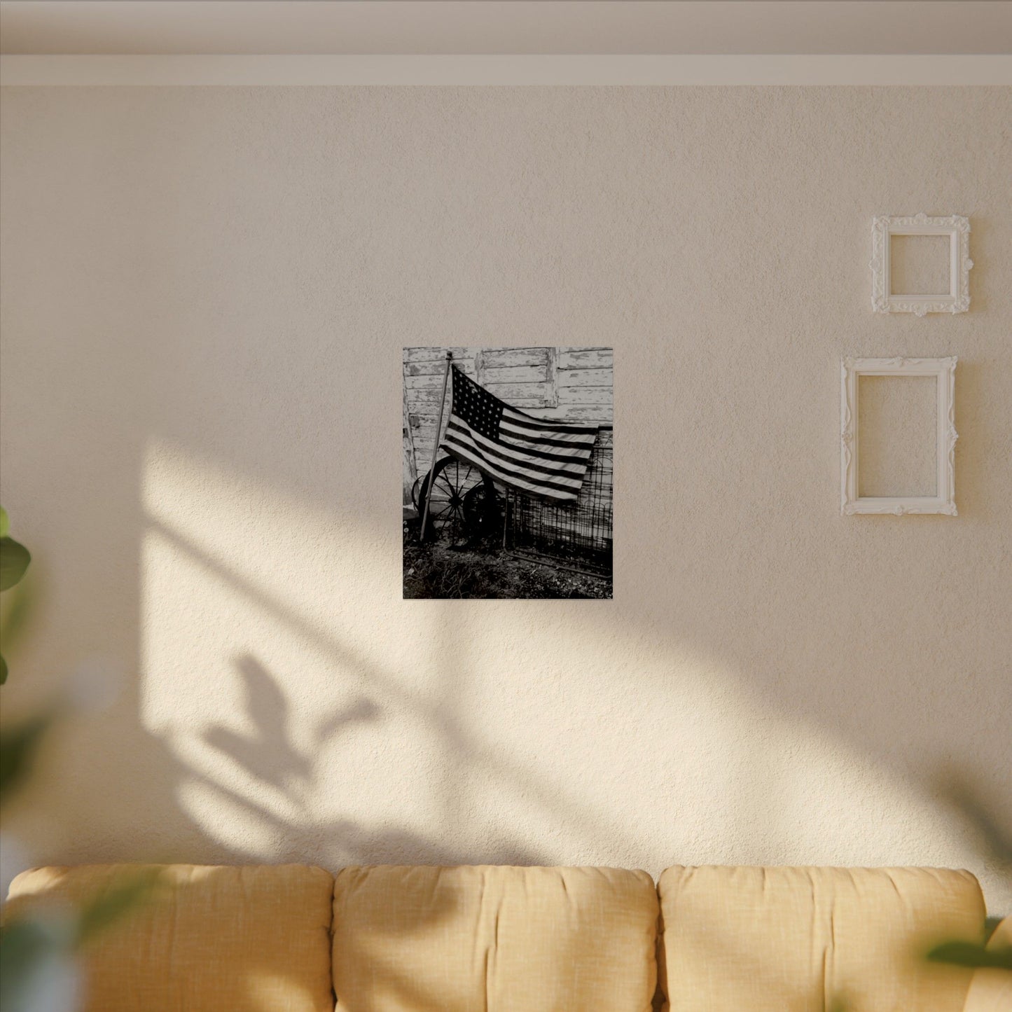 American Grit – Western Textured Watercolor Matte Posters