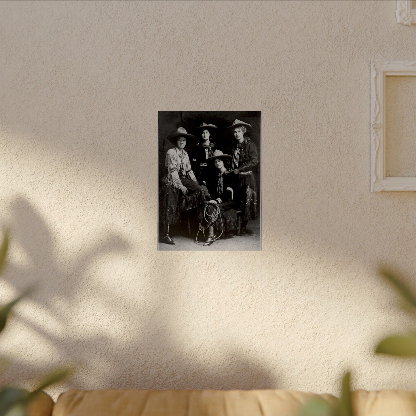 Daughters Of The Frontier – Western Textured Watercolor Matte Posters