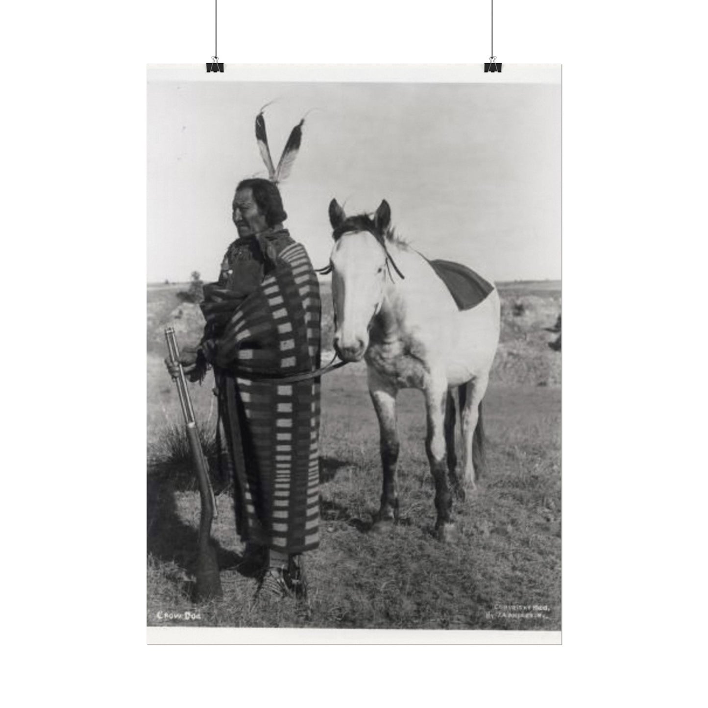 Sacred Ties – Western Textured Watercolor Matte Posters