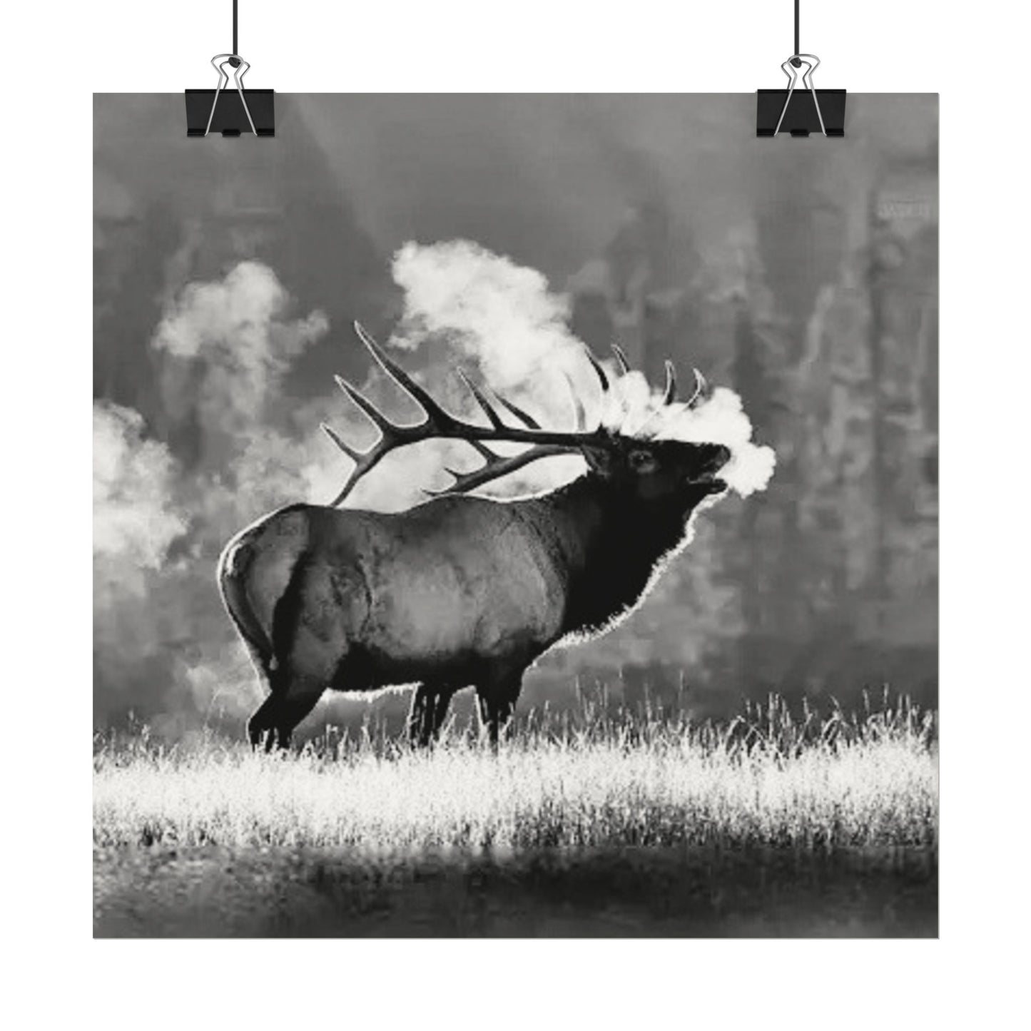 When Nature Calls– Western Textured Watercolor Matte Posters