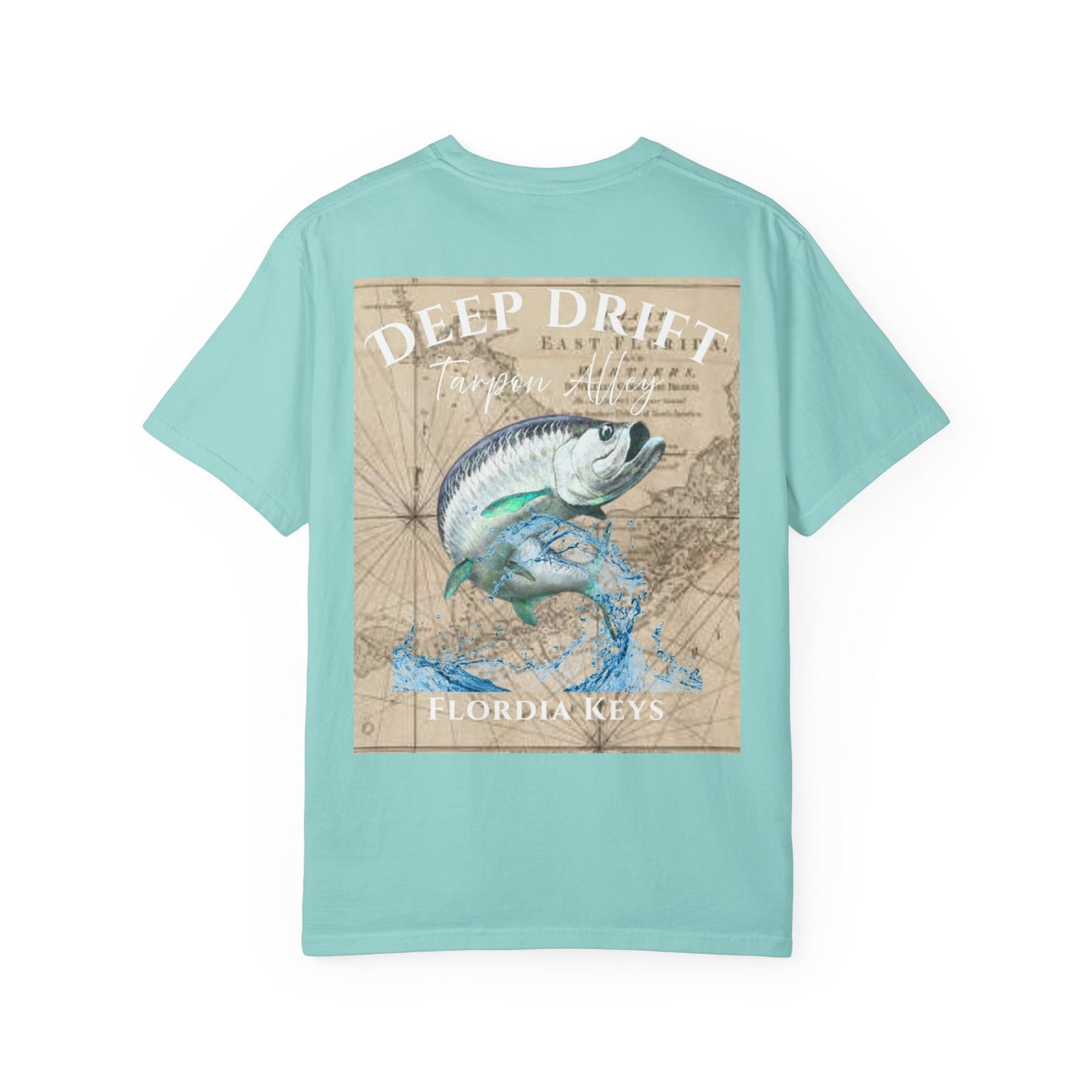 Tarpon Alley Fishing T-Shirt - Florida Keys Fishing Tee for Angler Lovers