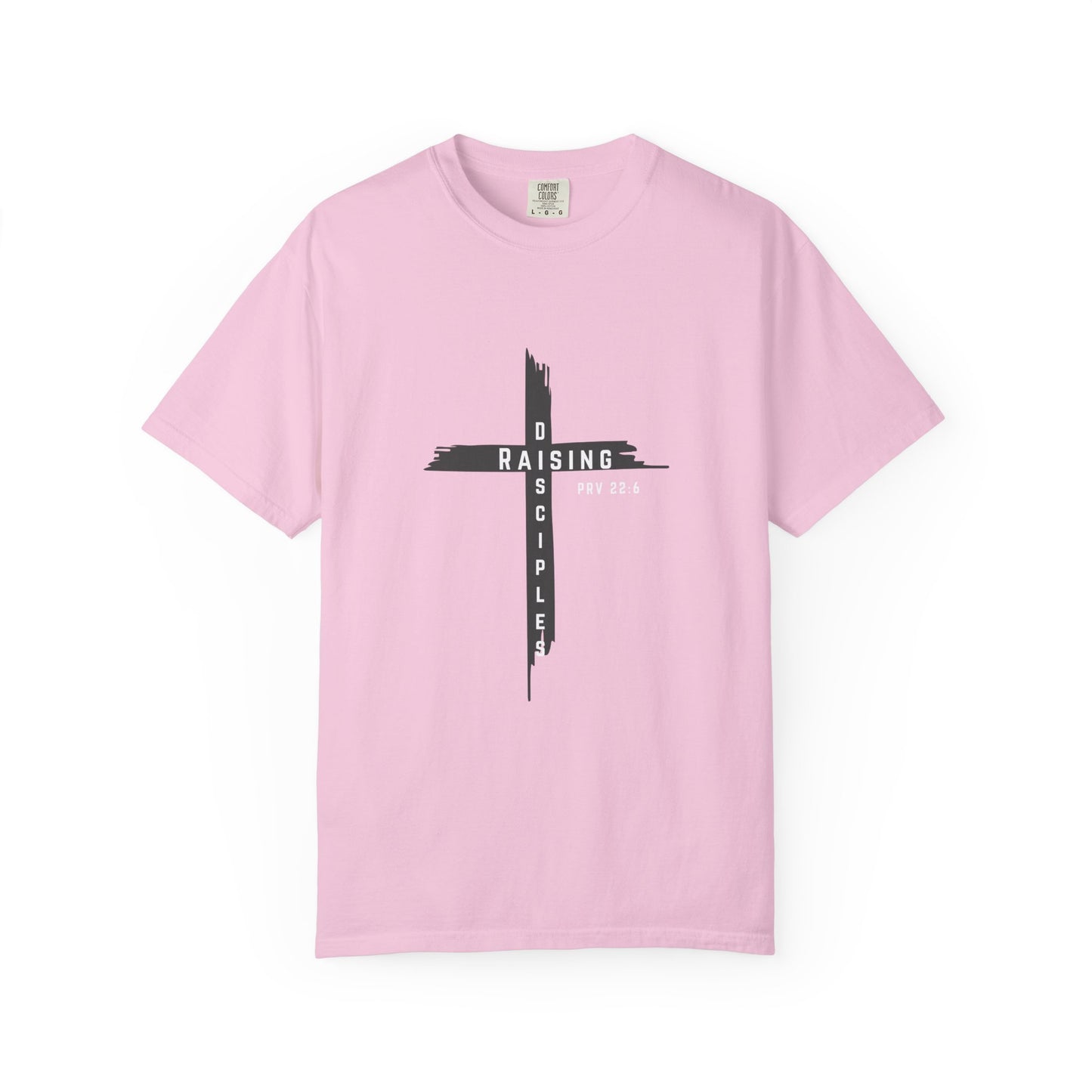 Raising Disciple Garment-Dyed T-Shirt for Faith Wear, Christian Apparel, Spiritual Gift, Youth Group Outfit, Church Merchandise,