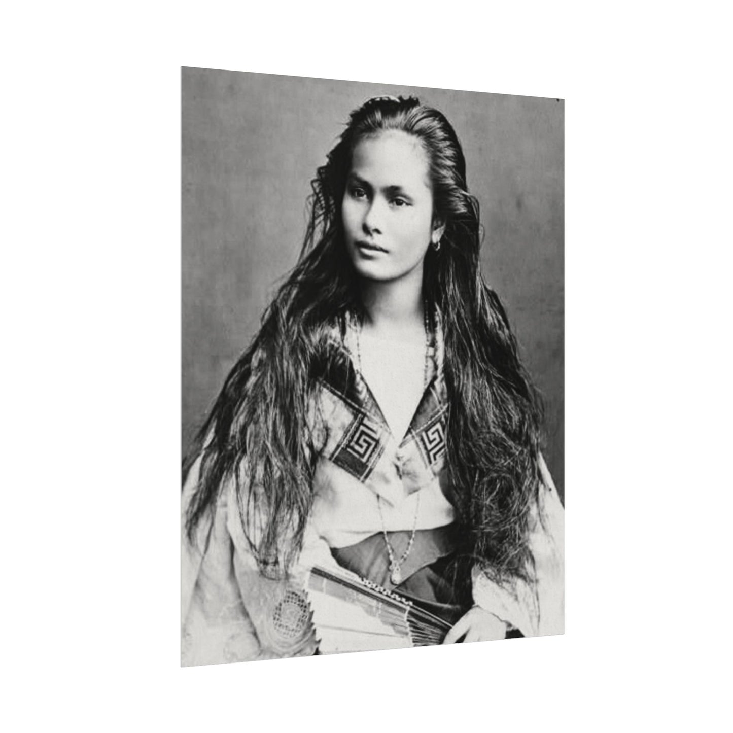 Daughter Of The Nation– Western Textured Watercolor Matte Posters