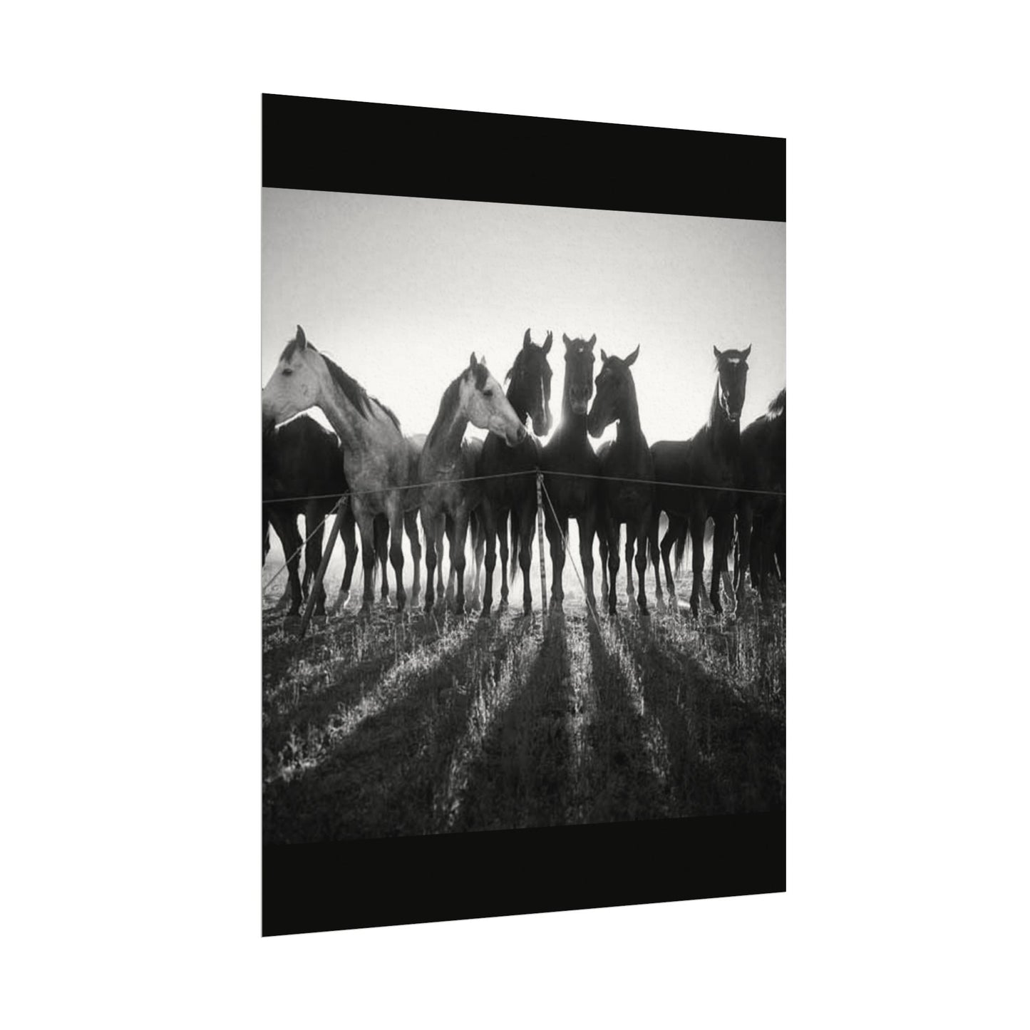 When Dawn Breaks – Western Textured Watercolor Matte Posters