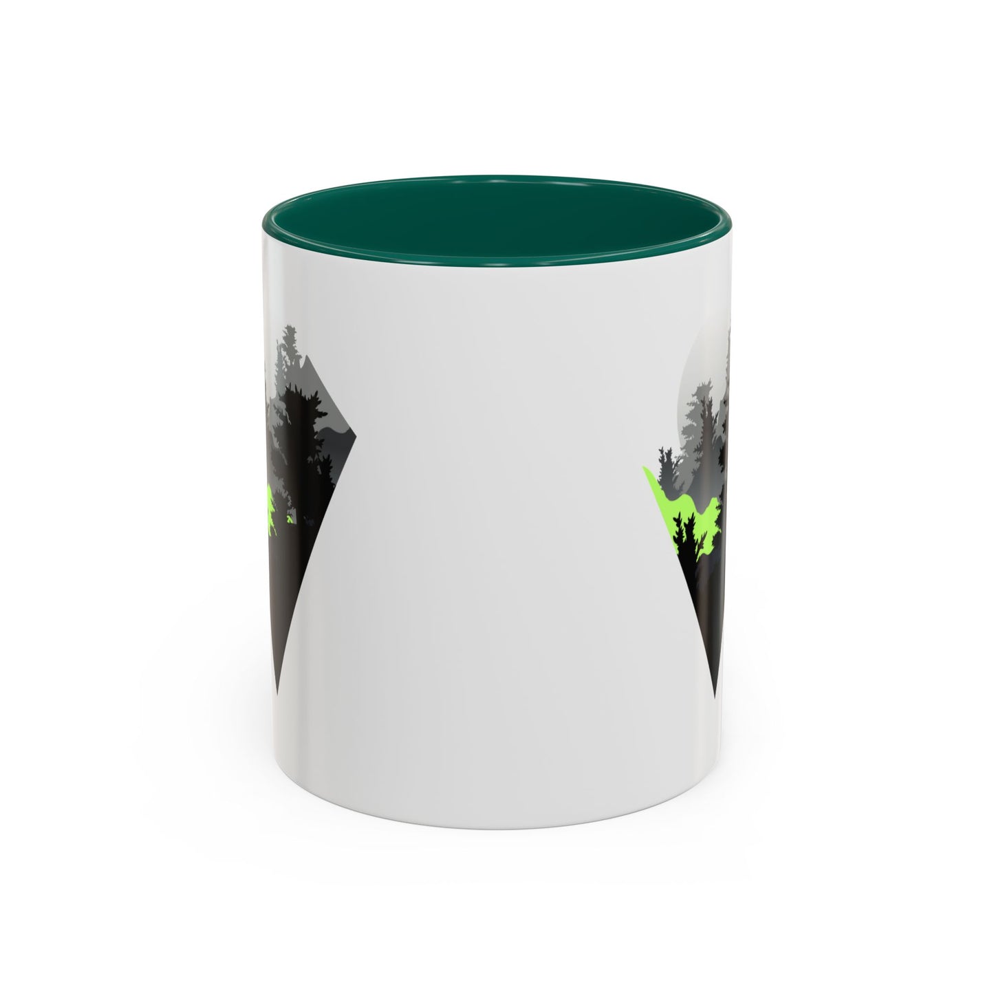 Sleek Forest Mug: Nature-Inspired Coffee Cup, Perfect for Outdoor Lovers, Gift for Nature Enthusiasts, Eco-Friendly Present