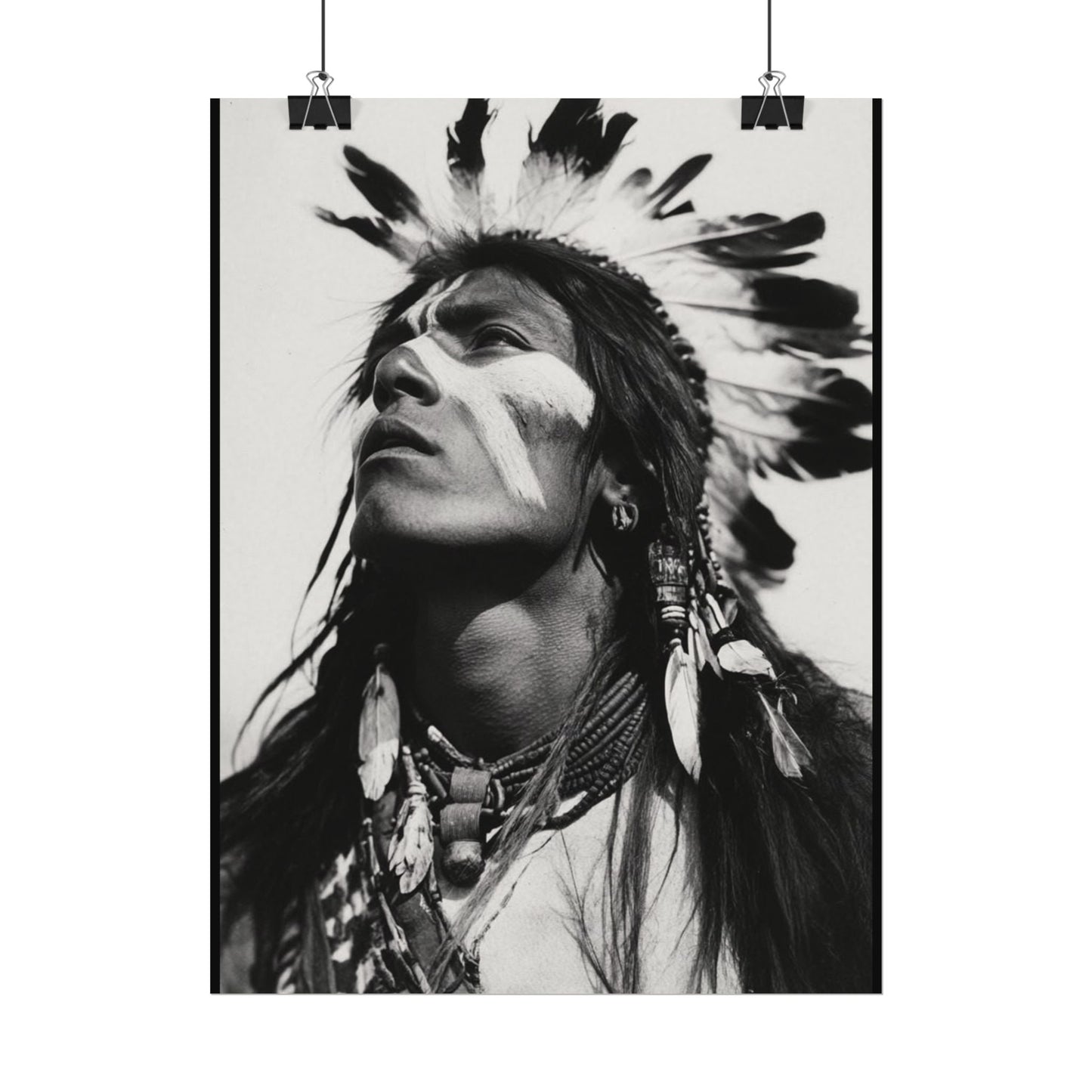 He Who Remembers – Western Textured Watercolor Matte Posters