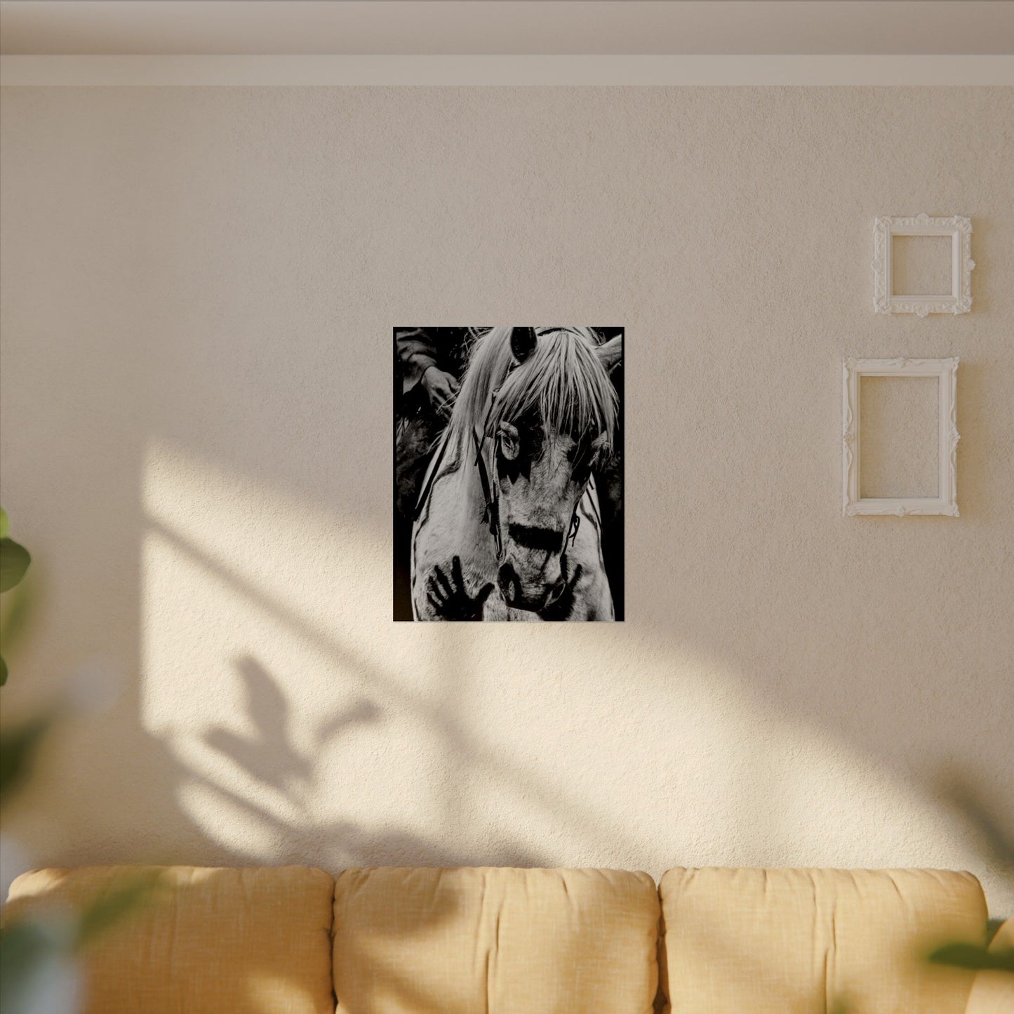 Storm Walker– Western Textured Watercolor Matte Posters