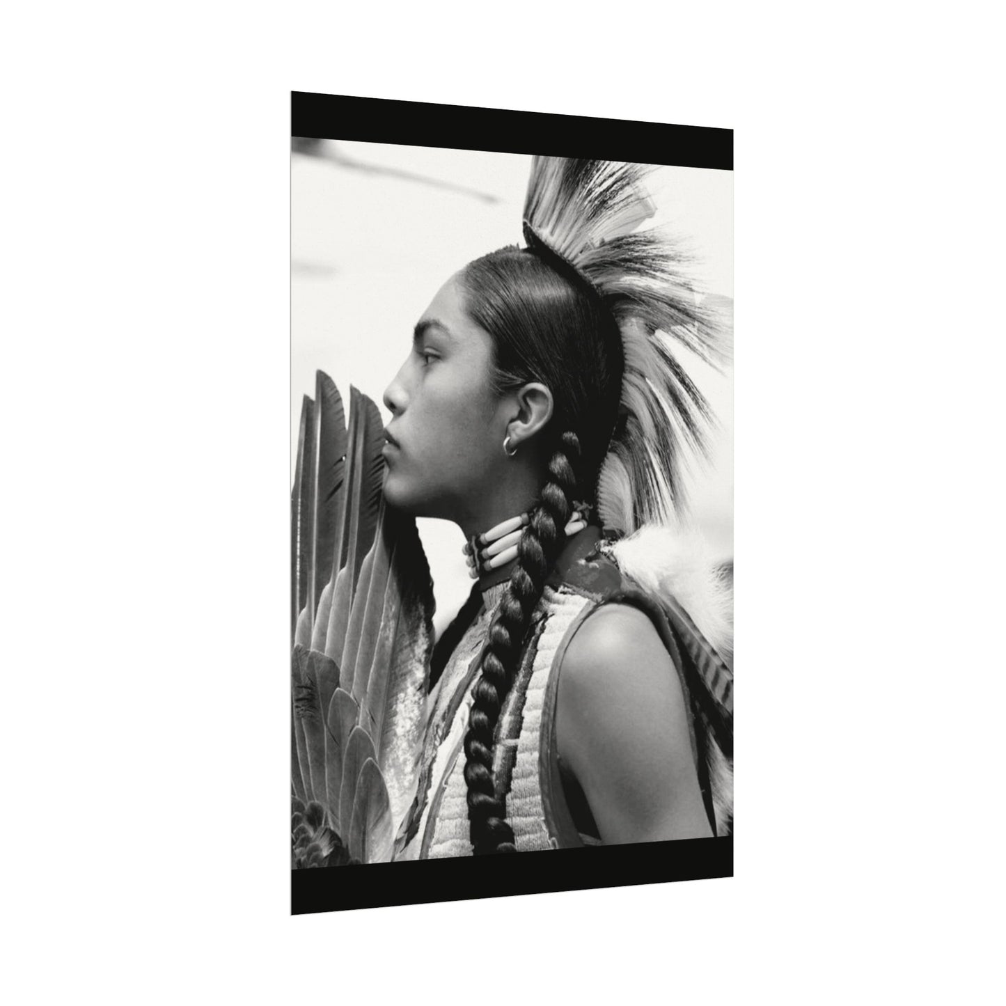 Soar High On Wings Like Eagles – Western Textured Watercolor Matte Posters