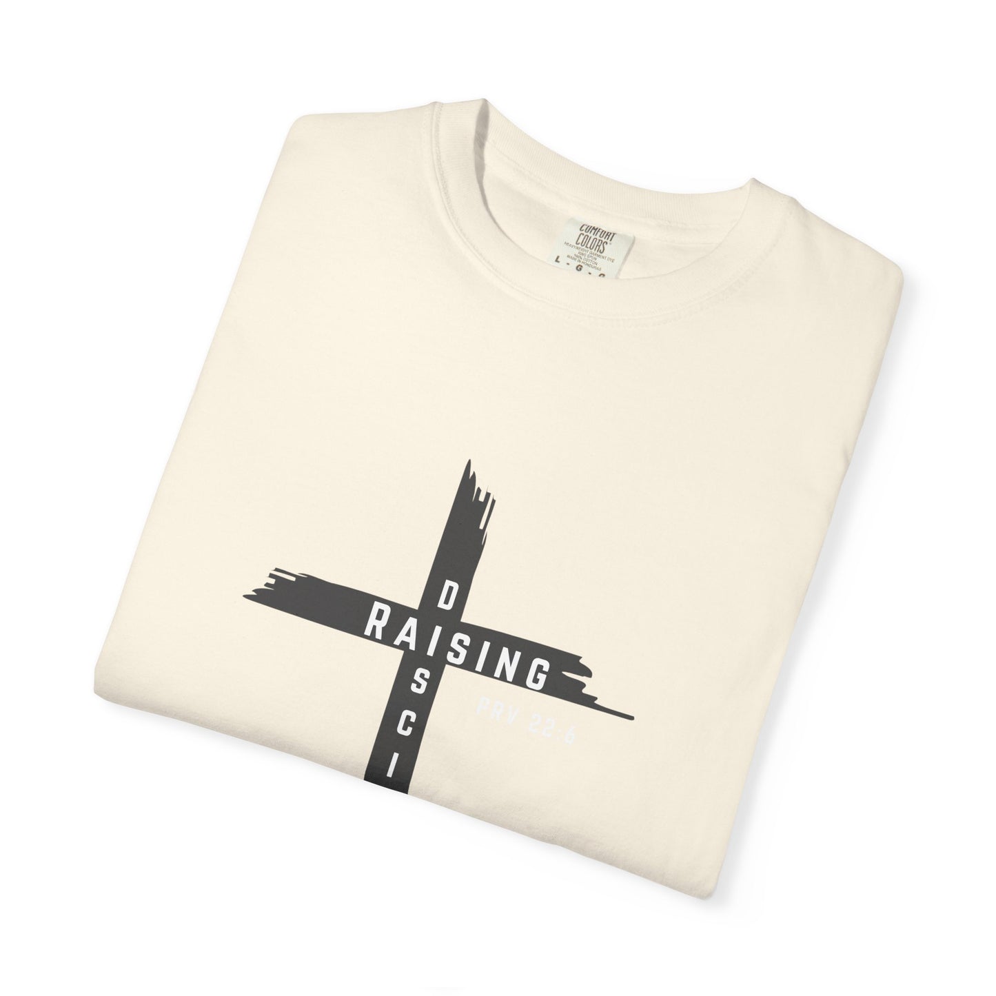 Raising Disciple Garment-Dyed T-Shirt for Faith Wear, Christian Apparel, Spiritual Gift, Youth Group Outfit, Church Merchandise,