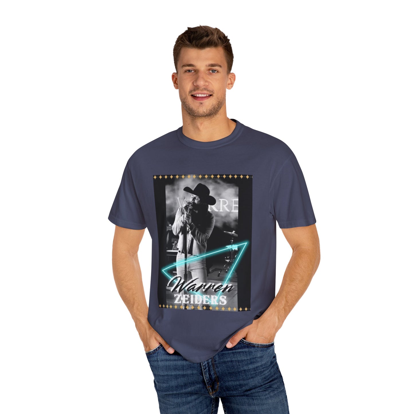 Zeiders 2 Unisex Garment Dyed T-Shirt, Vintage Music Tee, Concert Merchandise Country Music Fan Shirt