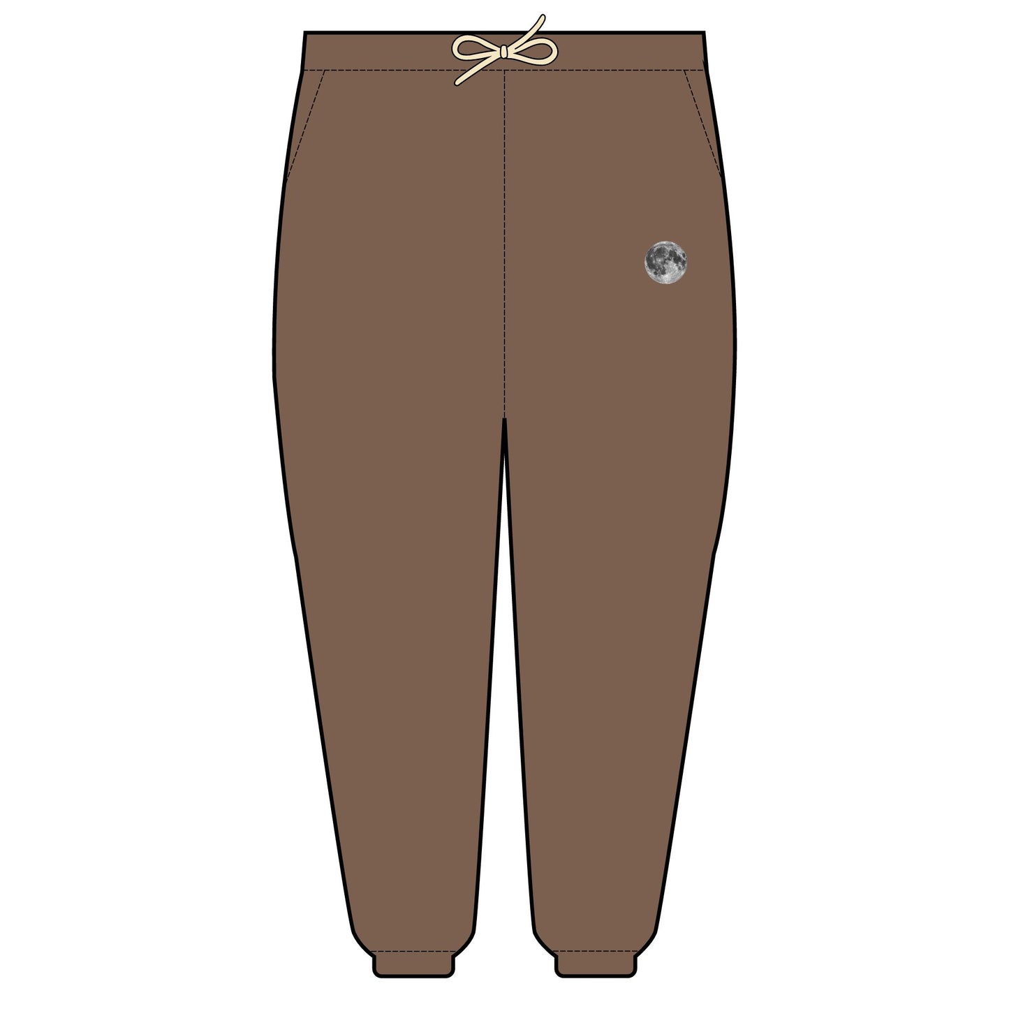 To The Moon & Back Relaxed Embroidered Fleece Sweatpants | Cozy Loungewear, Gifts for Everyone, Comfortable Joggers, Space Gifts, Space Wear, Relaxed Fit Sweatpants, Unisex Fashion