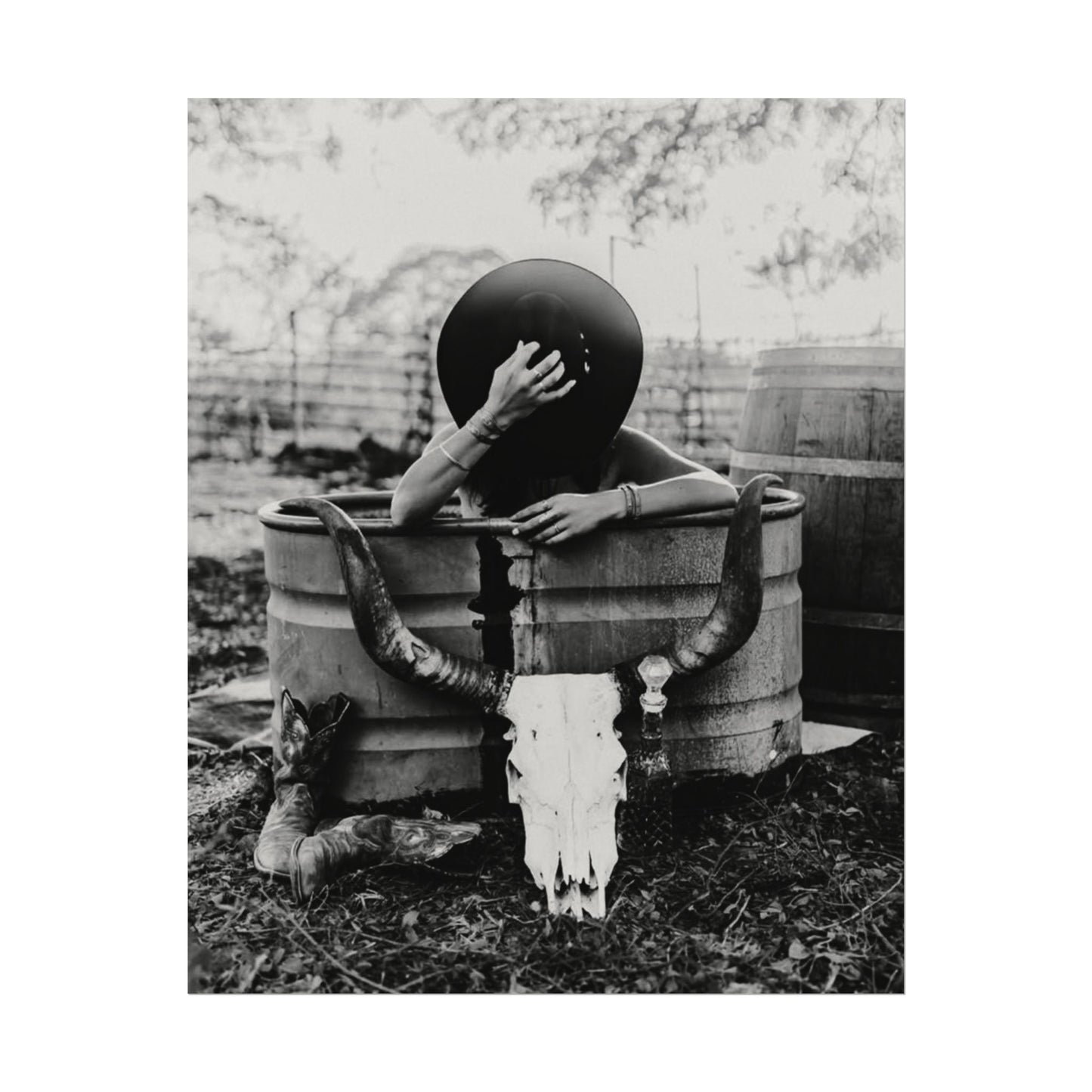 Unapologetically Wild – Western Textured Watercolor Matte Posters