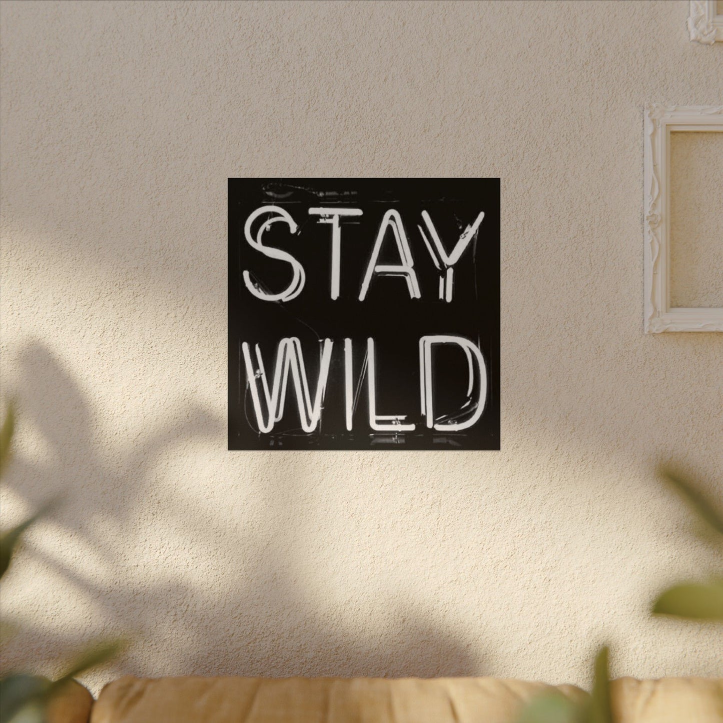 Stay Wild – Western Textured Watercolor Matte Posters