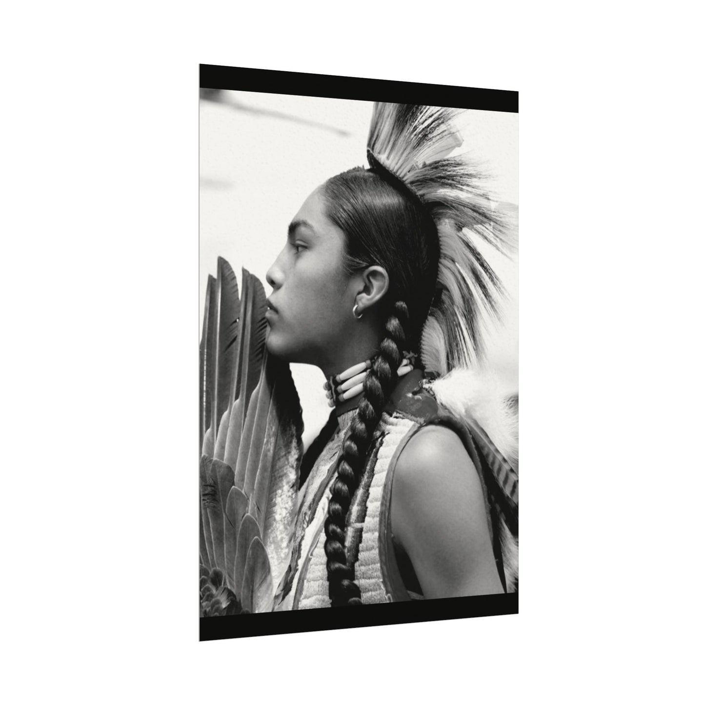 Soar High On Wings Like Eagles – Western Textured Watercolor Matte Posters