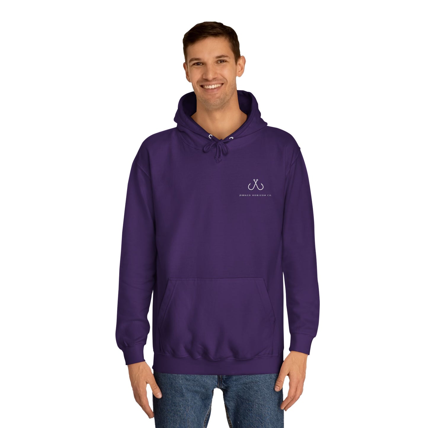 Deep Drift Unisex College Hoodie, Trendy Sweatshirt, Casual Wear, Gift for Students, Nautical Fashion, Beach Vibes Apparel
