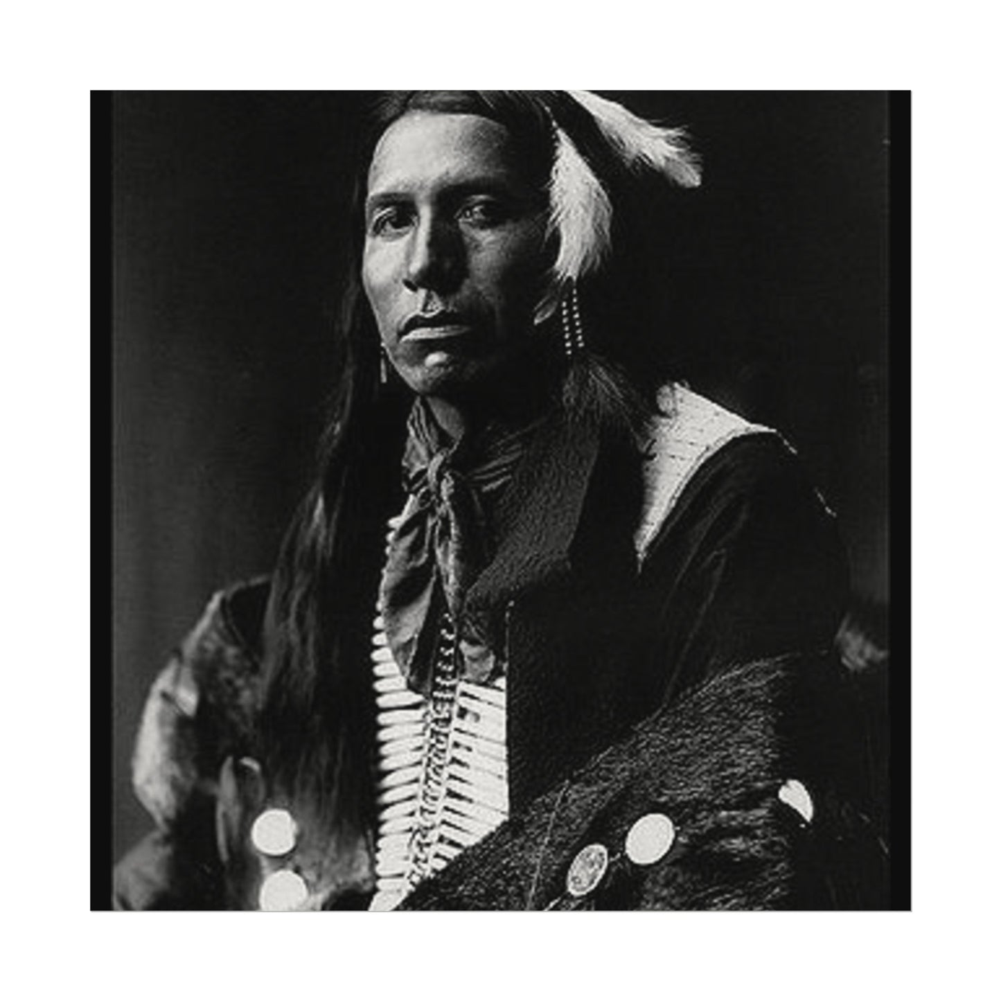 Warrior Bloodlines– Western Textured Watercolor Matte Posters