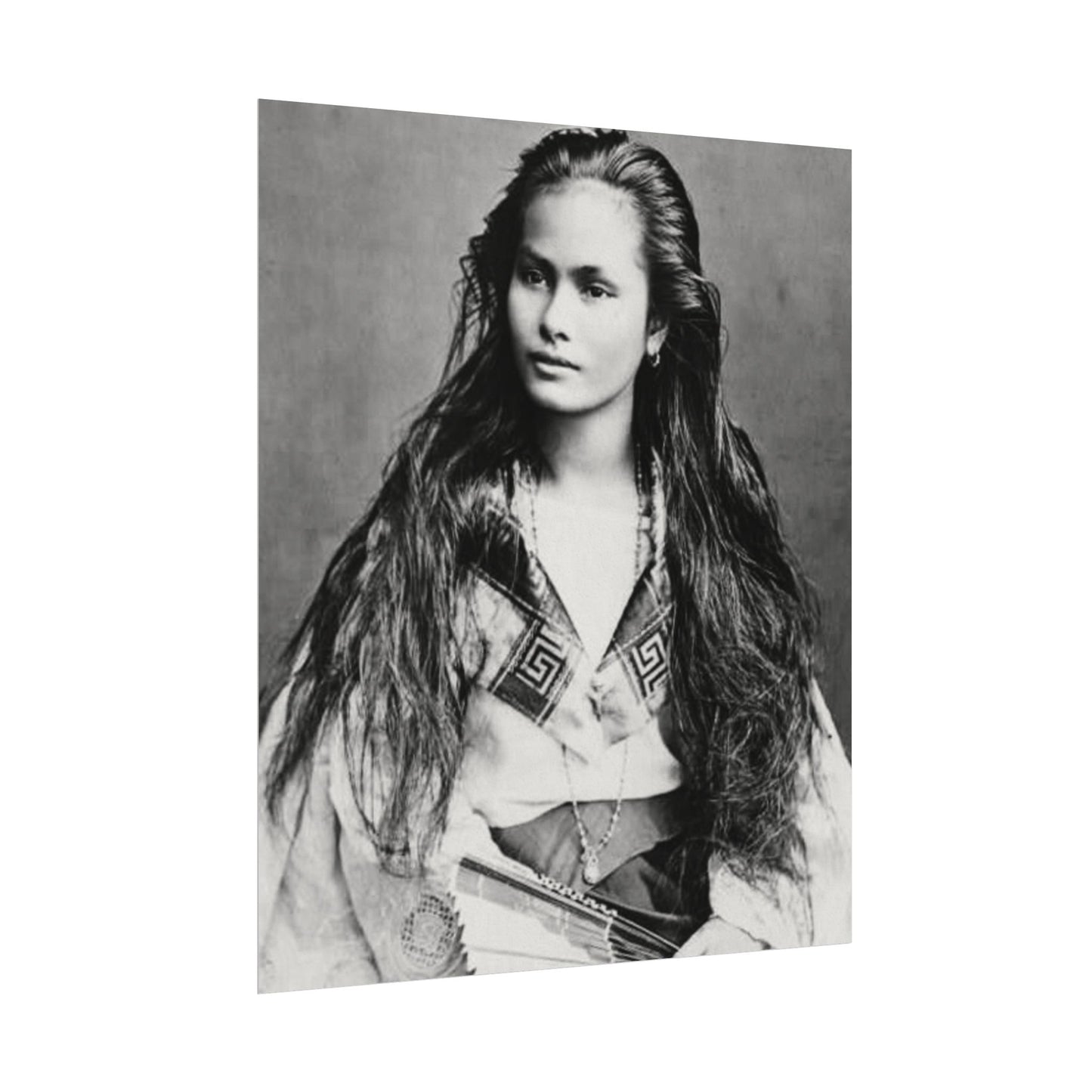 Daughter Of The Nation– Western Textured Watercolor Matte Posters