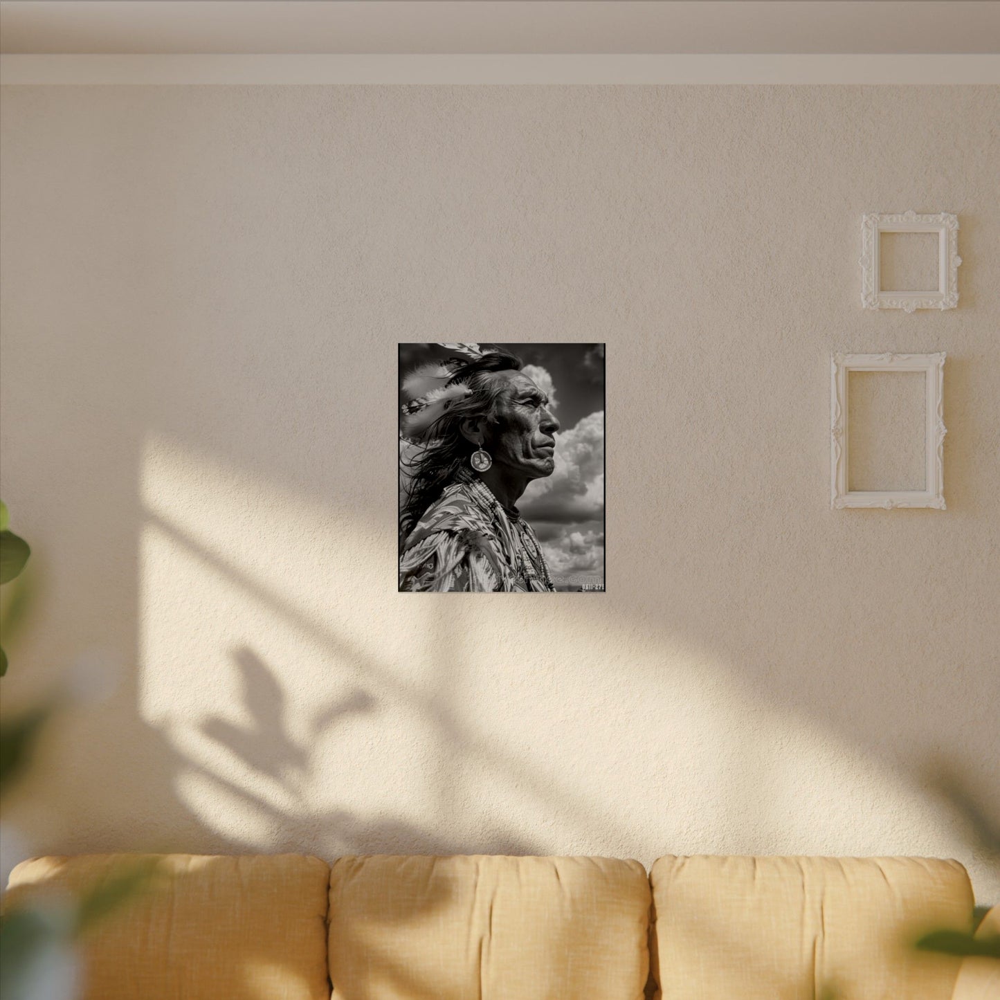 The Ancestral Winds Are Calling  – Western Textured Watercolor Matte Posters