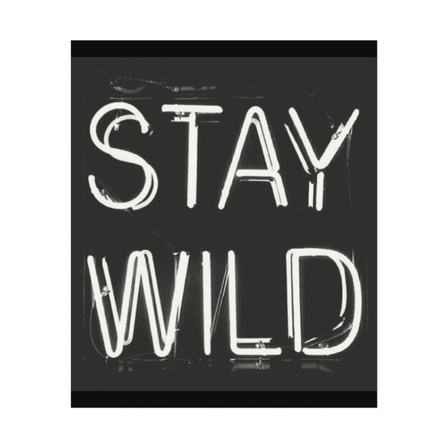 Stay Wild – Western Textured Watercolor Matte Posters