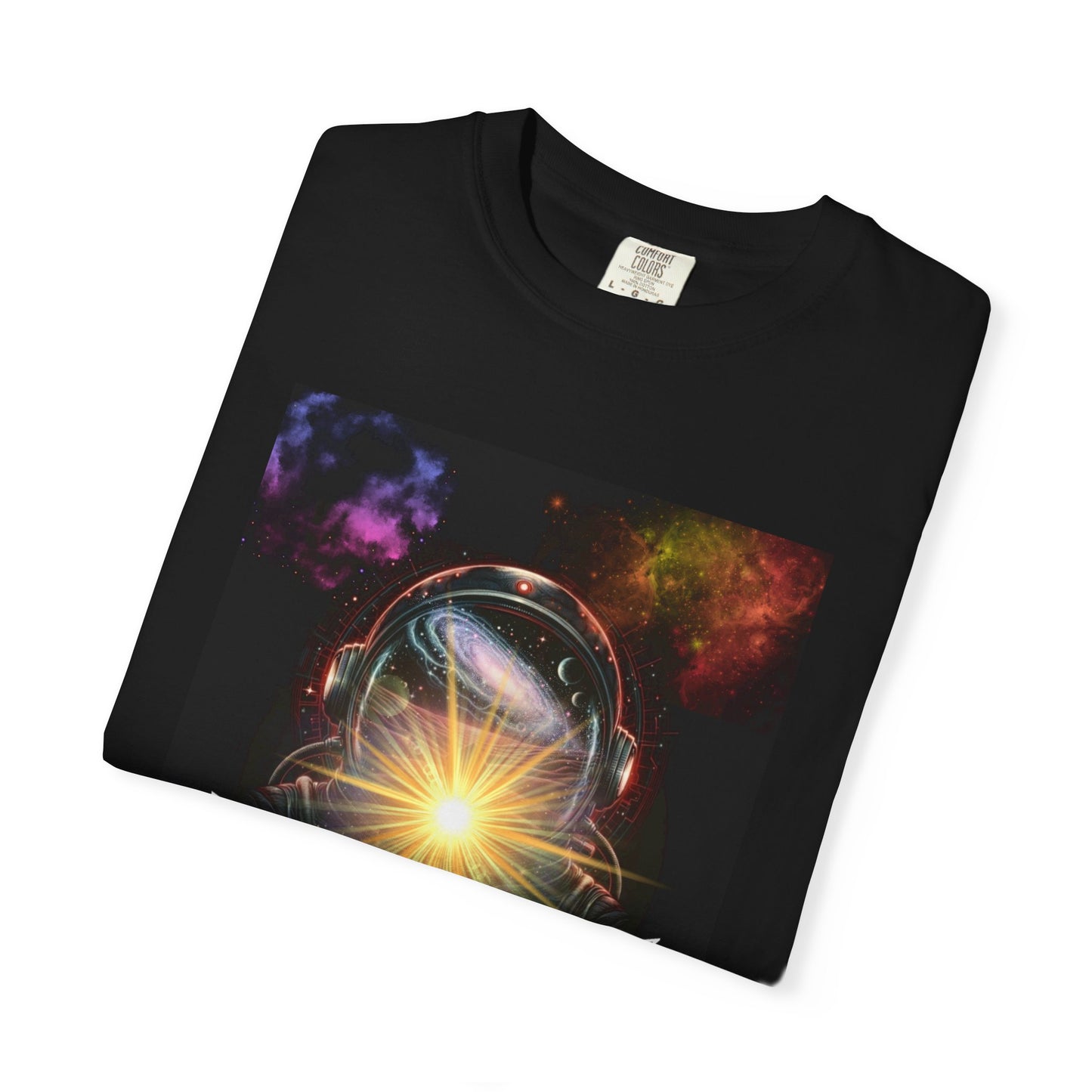 Cosmic Vibe T-Shirt: The Sky is Home Unisex Garment-Dyed Tee, Cute Graphic Shirt, Space Lover Gift, Casual Wear, Art Tee
