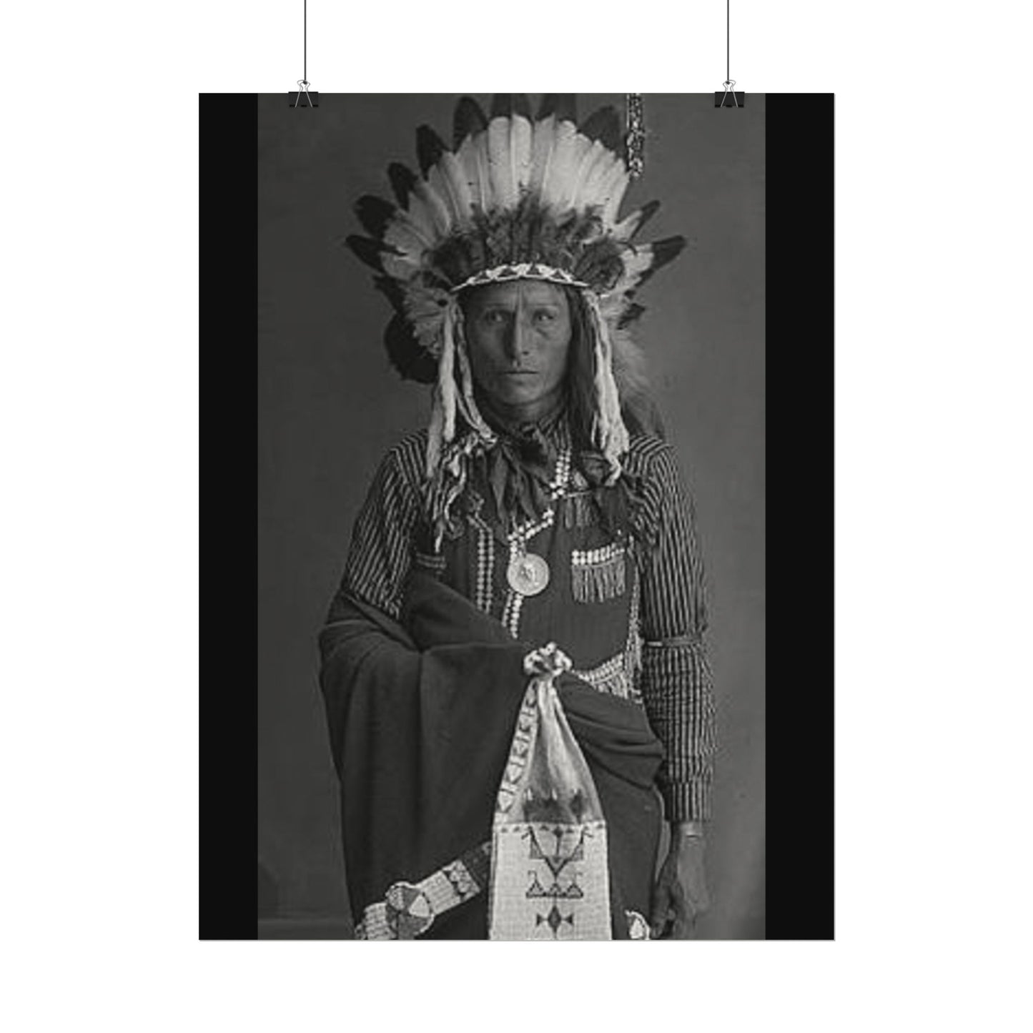 Still As The Wind Remembers – Western Textured Watercolor Matte Posters