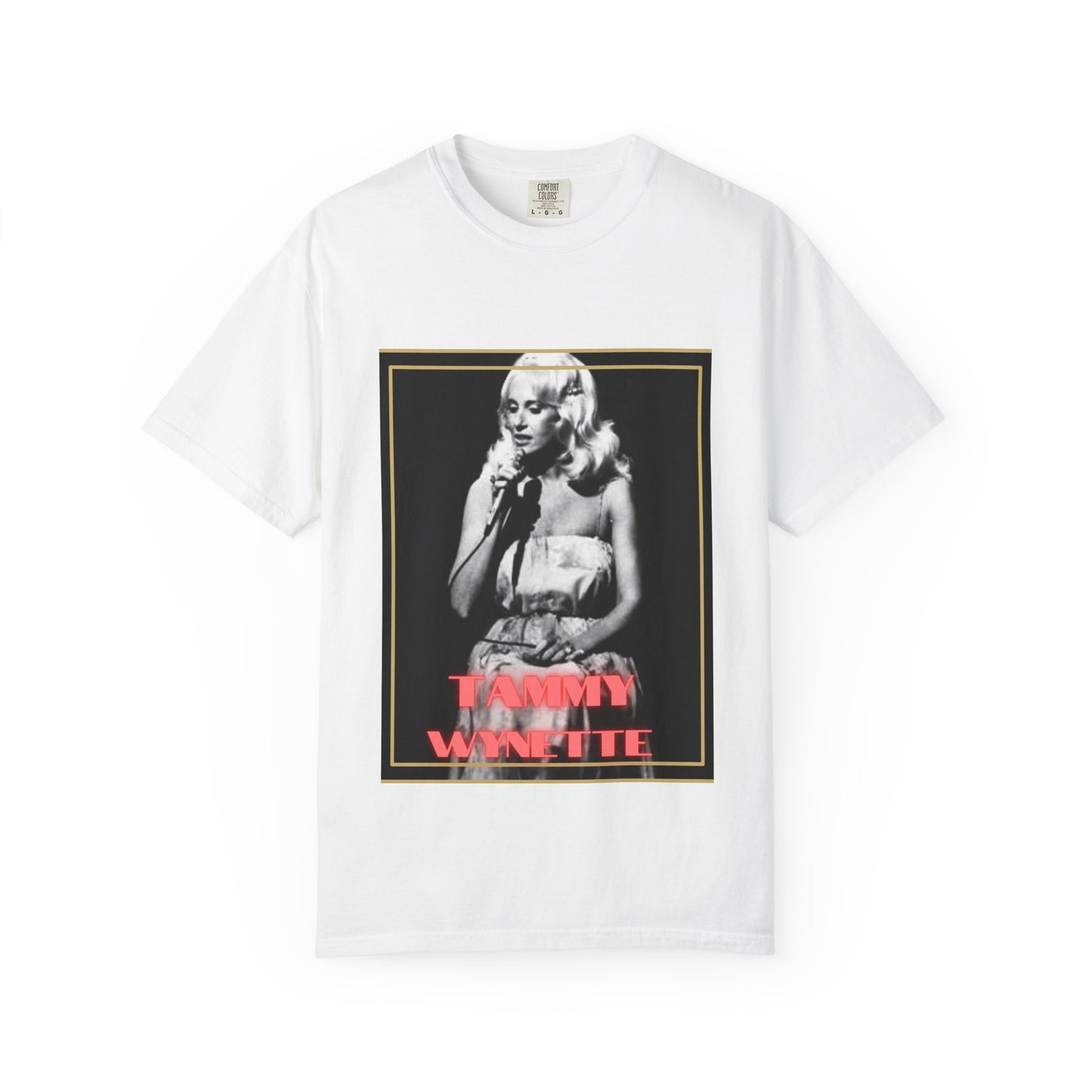 Tammy Wynette Retro Tee, Vintage Music Shirt, Country Music Gift, Unisex T-shirt, 70s Style Apparel, Music Lover's Top