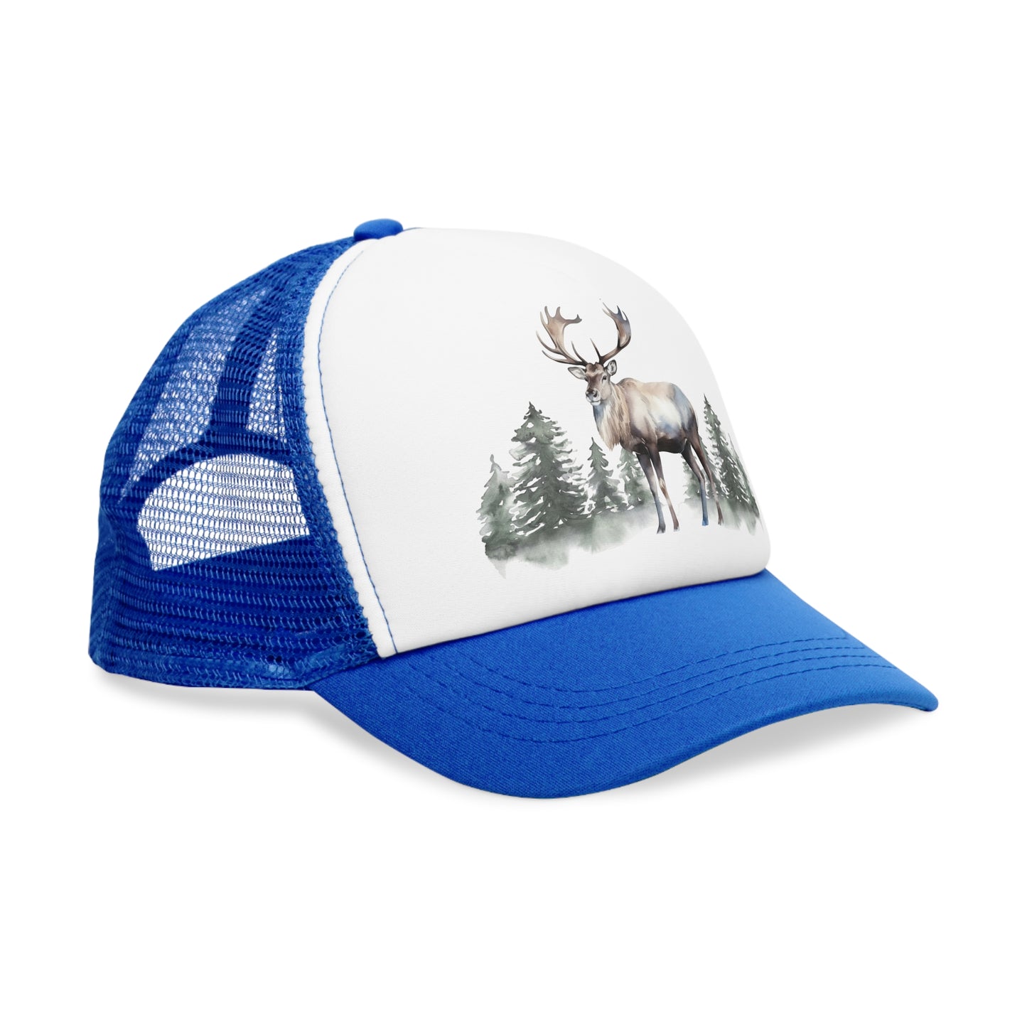 Deer forrest, Retro Trucker Hat, His & Her Gifts , Outdoor Accessory, Beer Lover Gift, Summer BBQ Essential