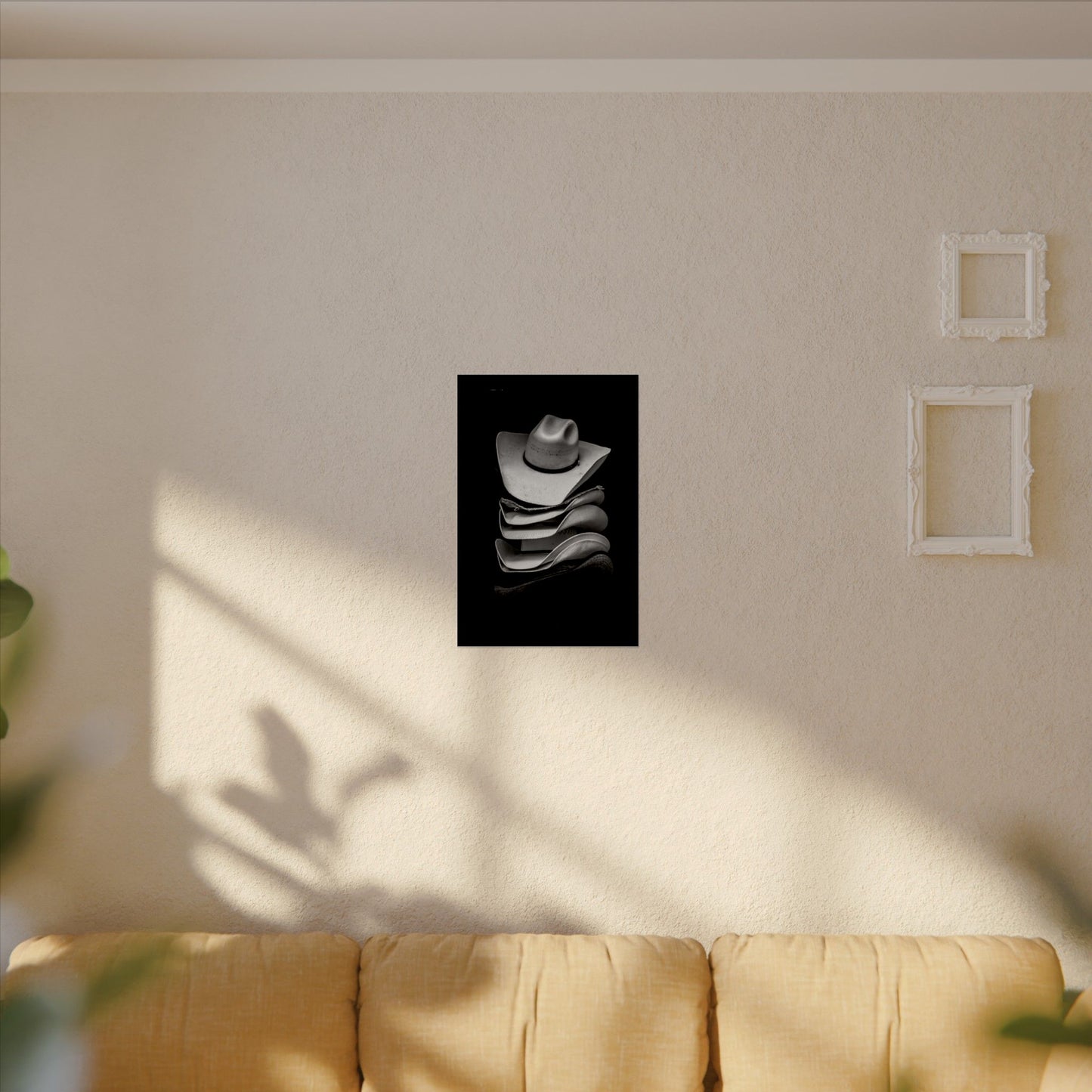 I Tip My Hat To The Keeper Of The Stars– Western Textured Watercolor Matte Posters