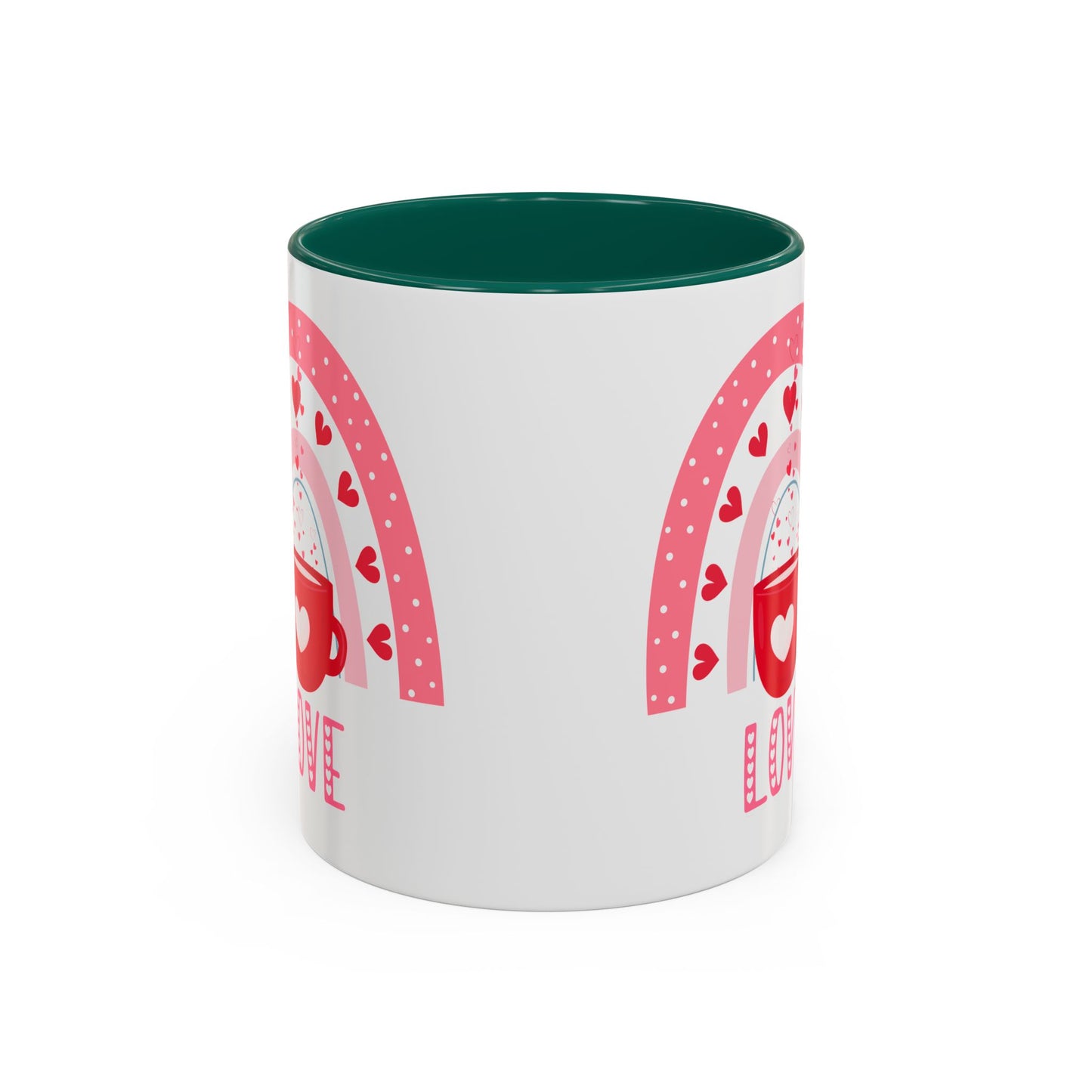 Rainbow Love Mug - Perfect for Valentine's Day, Couples, Self-Care, Gift for Her, Coffee Lovers