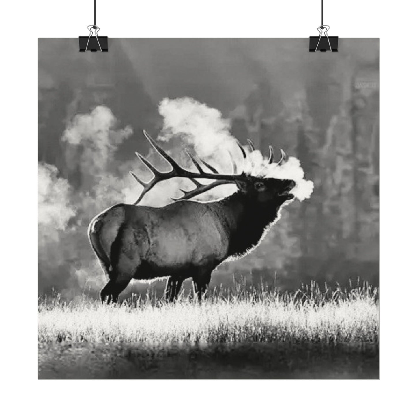 When Nature Calls– Western Textured Watercolor Matte Posters