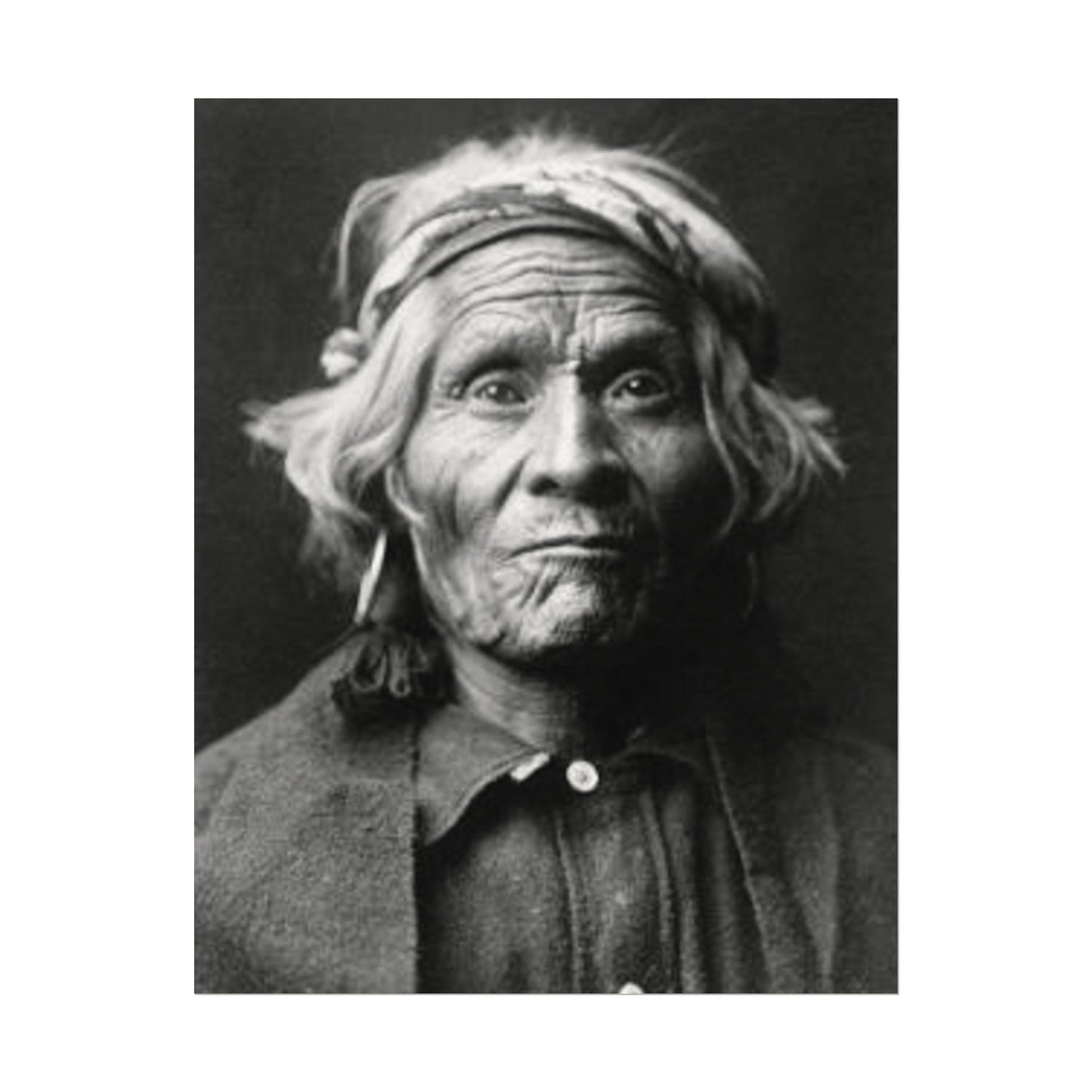 Iorn In His Silence – Western Textured Watercolor Matte Posters