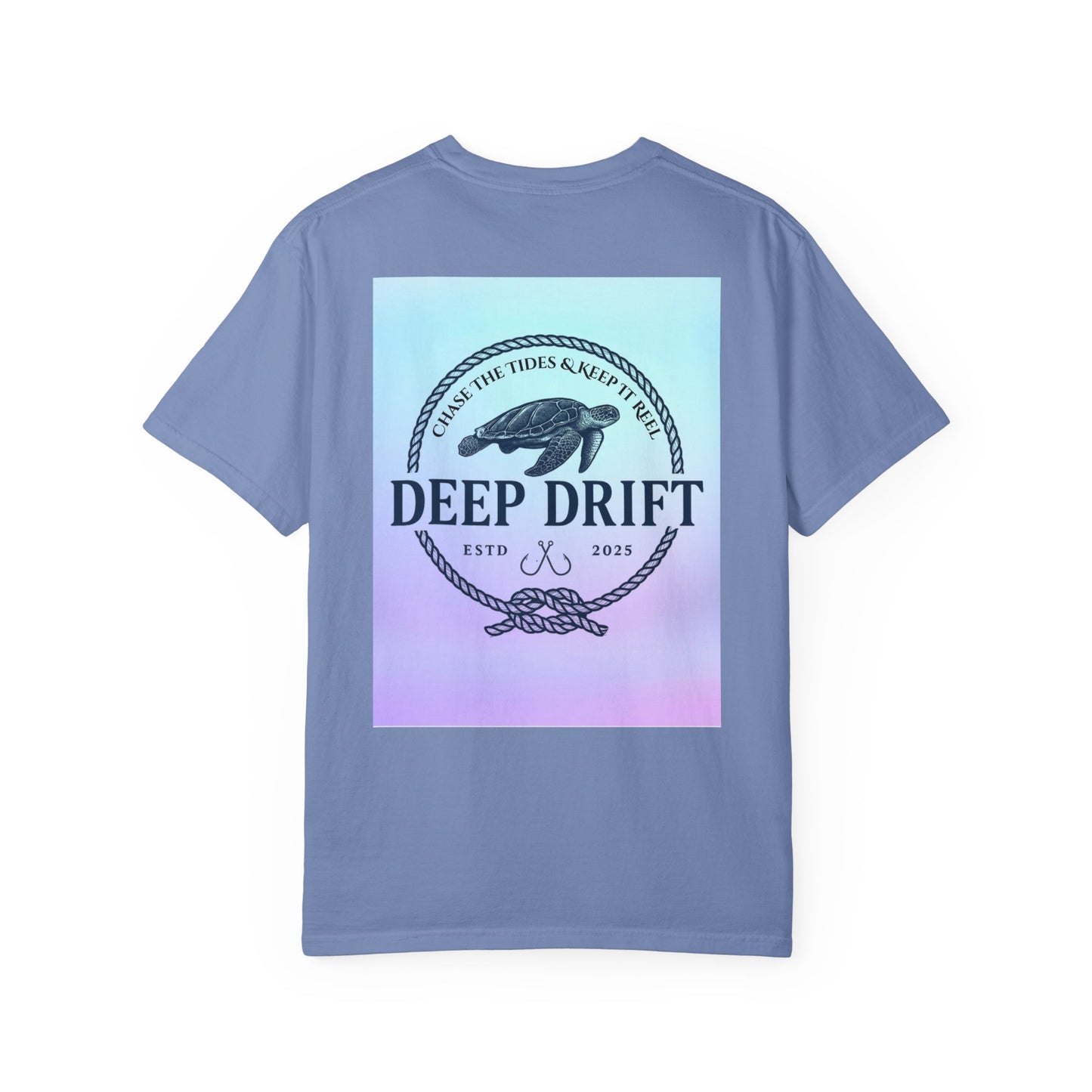 Turtle Ocean Tee, Deep Drift