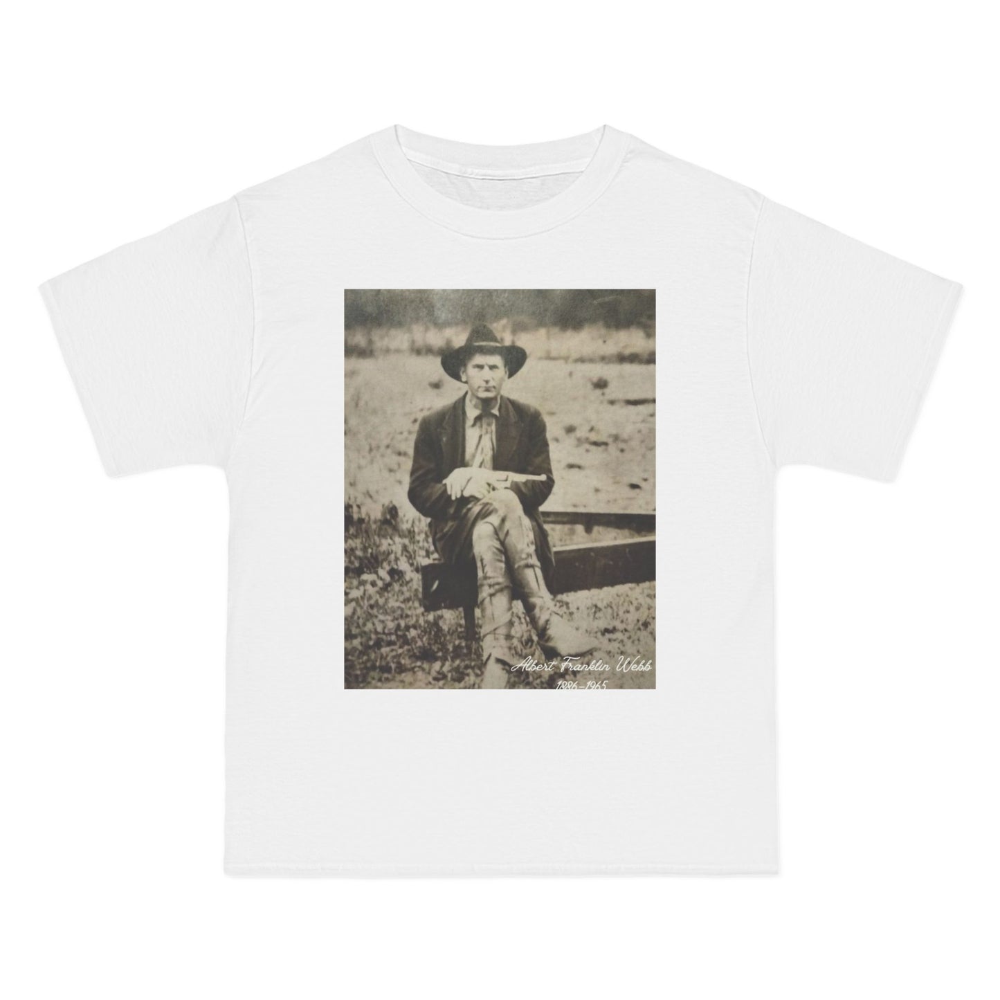 Vintage Retro Photo, Albert Webb, Outlaw Tee, WV, Coal Miners, Moonshine