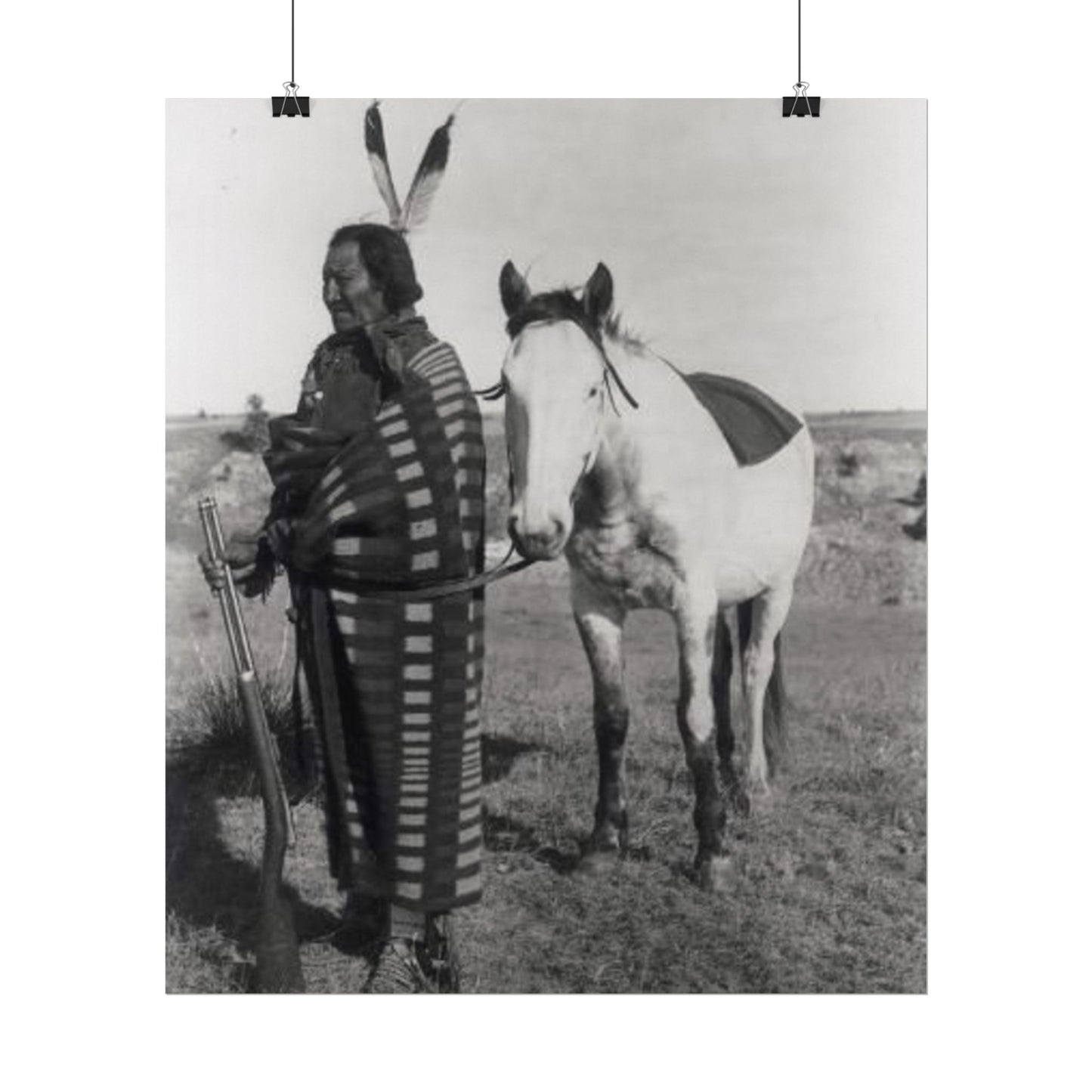 Sacred Ties – Western Textured Watercolor Matte Posters