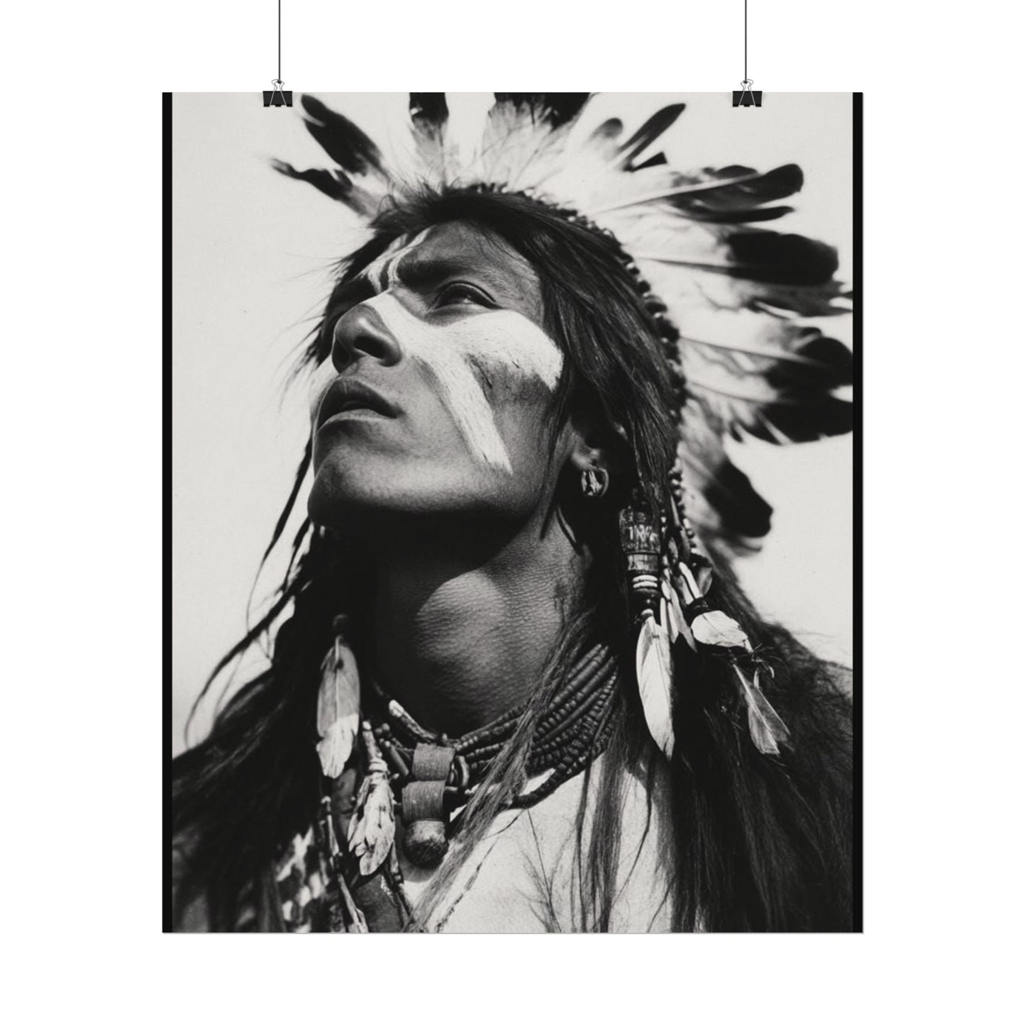 He Who Remembers – Western Textured Watercolor Matte Posters