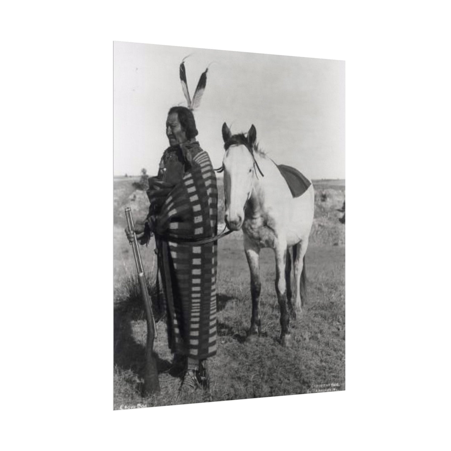 Sacred Ties – Western Textured Watercolor Matte Posters