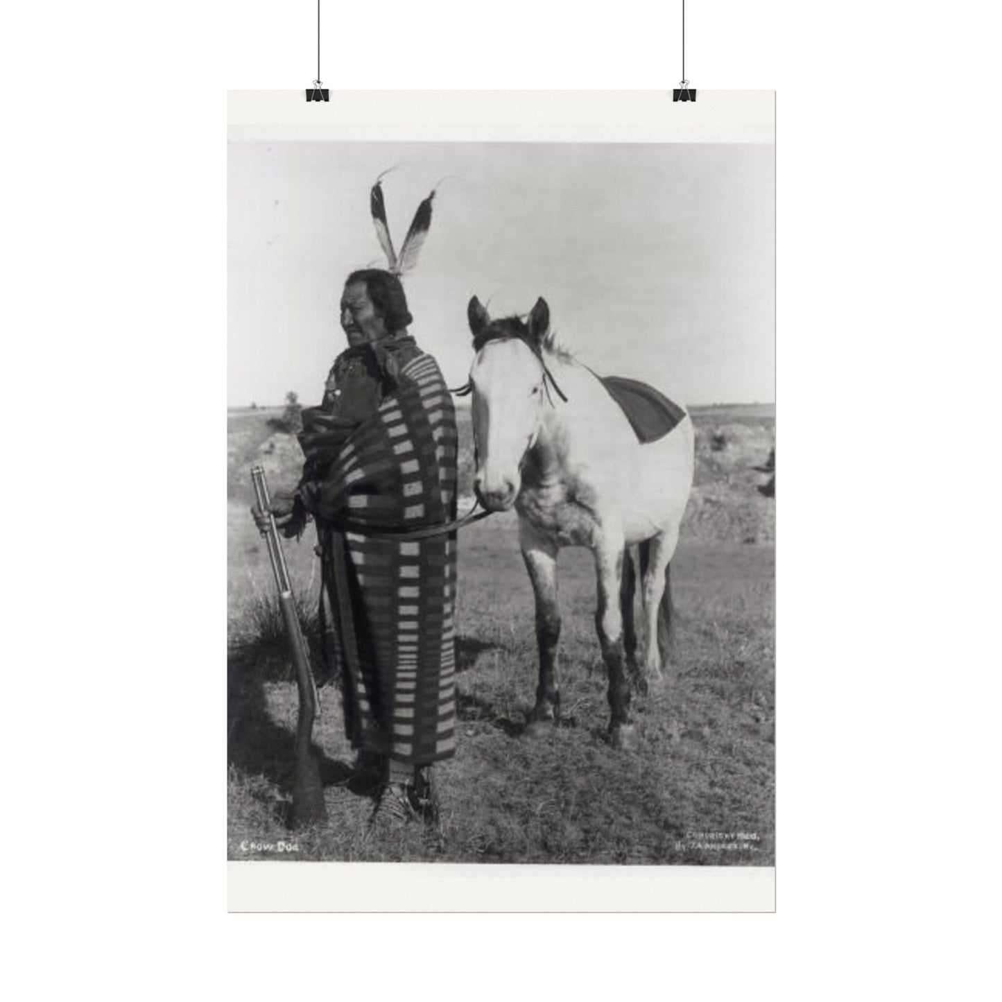 Sacred Ties – Western Textured Watercolor Matte Posters