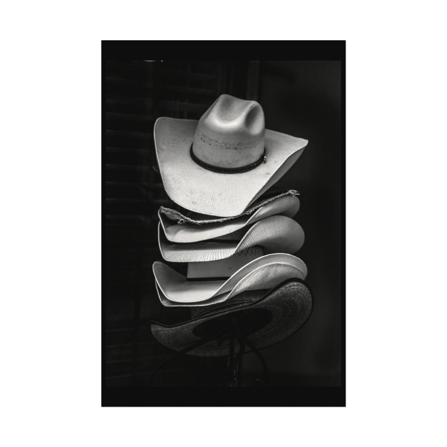 I Tip My Hat To The Keeper Of The Stars– Western Textured Watercolor Matte Posters