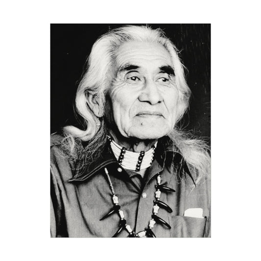 Cheif Dan George – Western Textured Watercolor Matte Posters