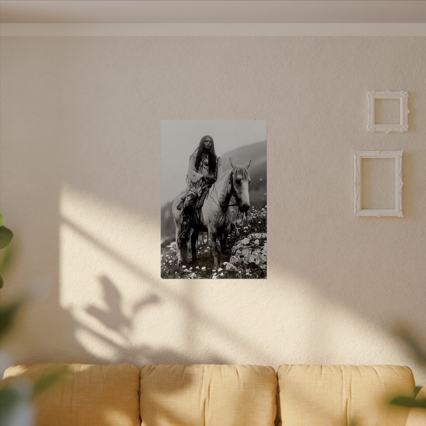 Ancestors Horizon – Western Textured Watercolor Matte Posters