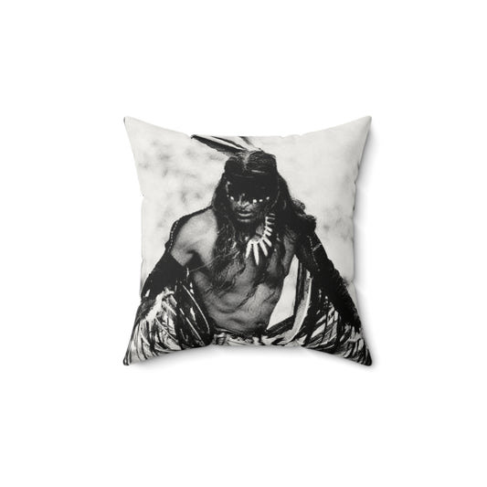 2 In 1 Heritage Faux Suede Pillow, Cozy Home Decor, Motivational Cushion, Bohemian Bedroom Accessory, Unique Gift Idea, Stay Wild