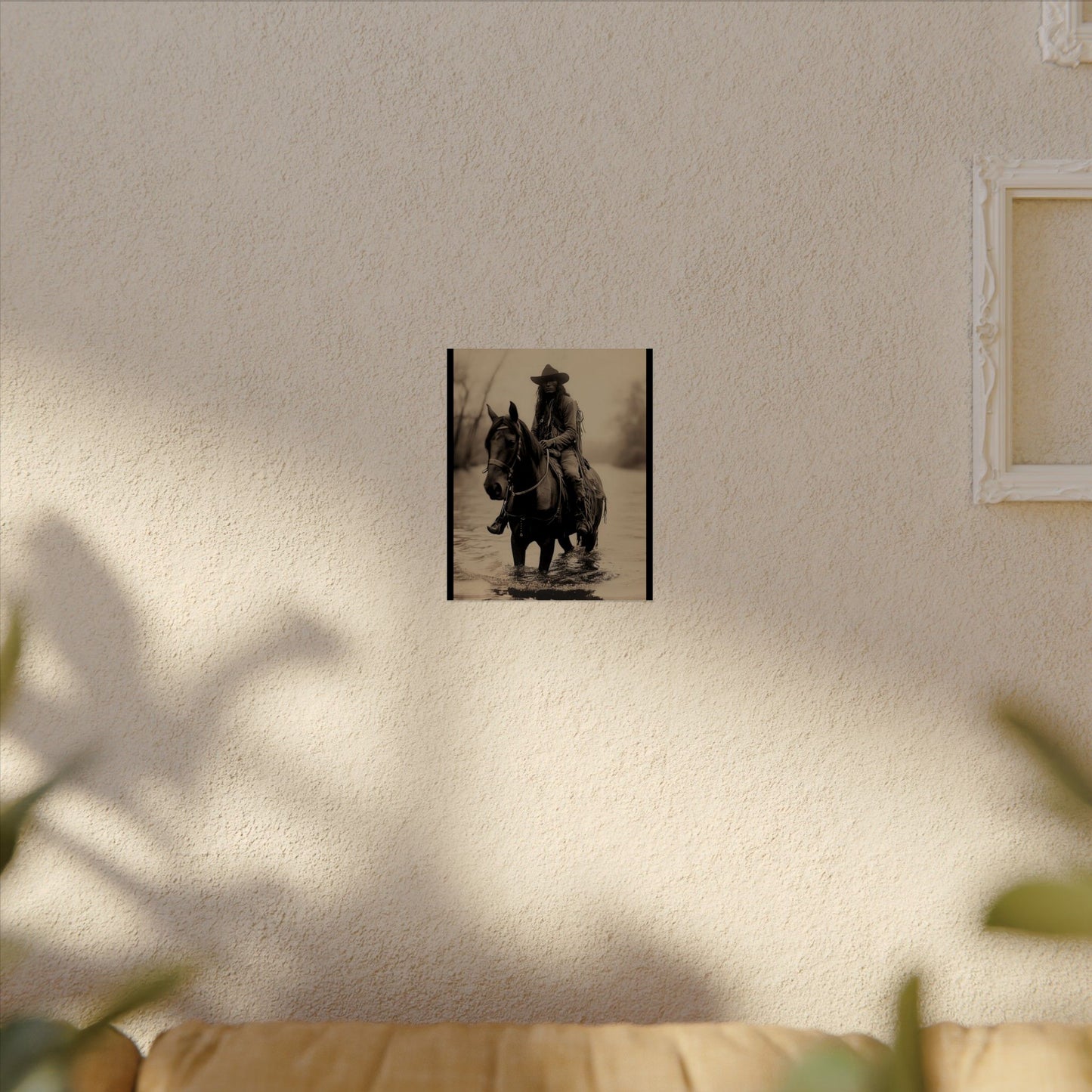 Ripples In Time – Western Textured Watercolor Matte Posters