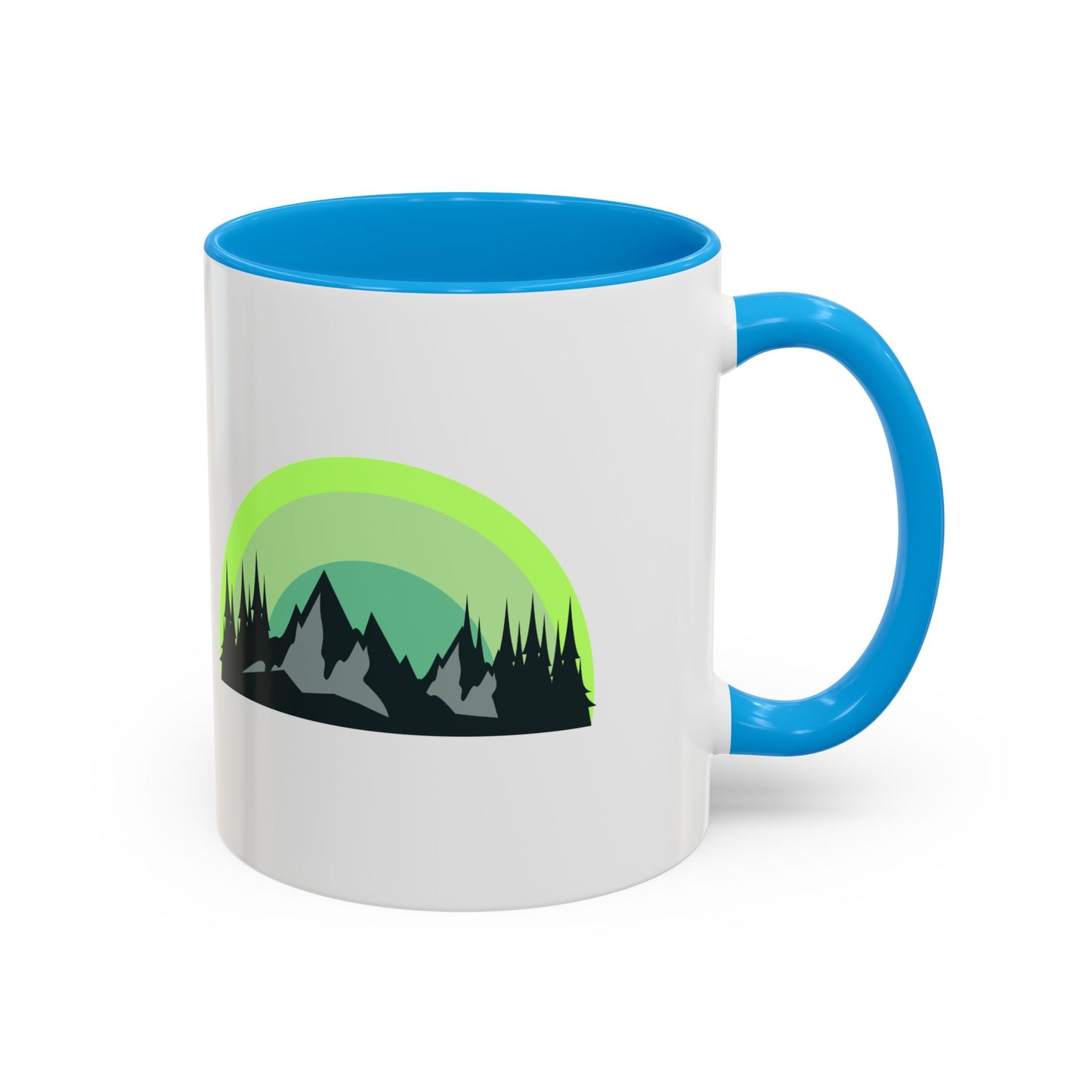 Nature-Inspired Colorful Mug | Perfect Gift for Outdoors Lovers, Campers, Coffee Lovers, Unique Housewarming Gift, 11oz 15oz