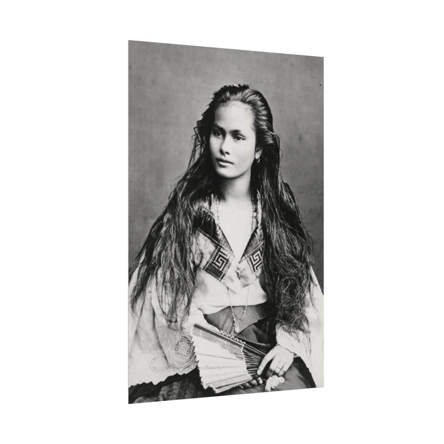 Daughter Of The Nation– Western Textured Watercolor Matte Posters