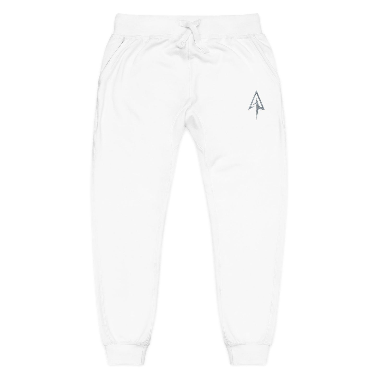 Arrow Ridge Cozy Embroidered Unisex Fleece Sweatpants for Relaxation, Casual Wear, Gifts, Holiday Comfort, Lounge Wear