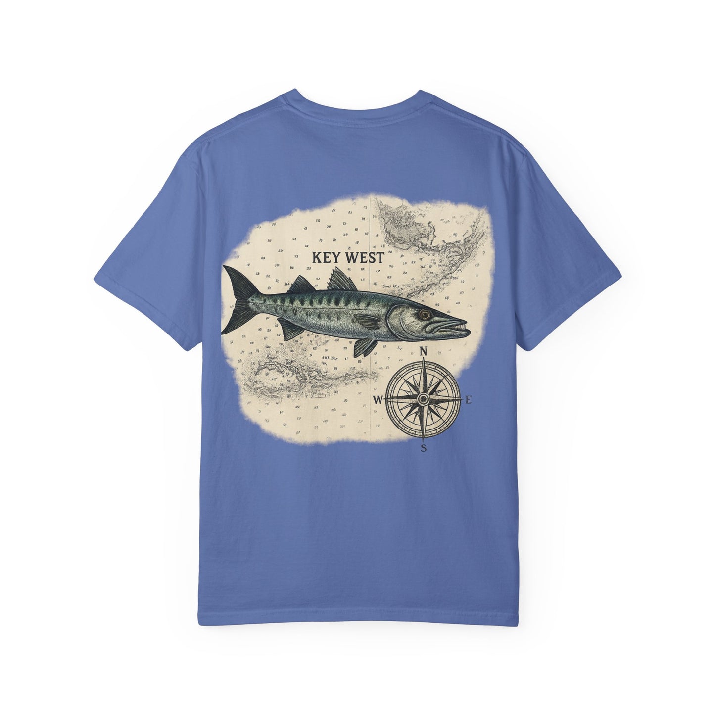 Barracuda Fishing T-shirt, Hooked Horizon Co, Angler Gifts