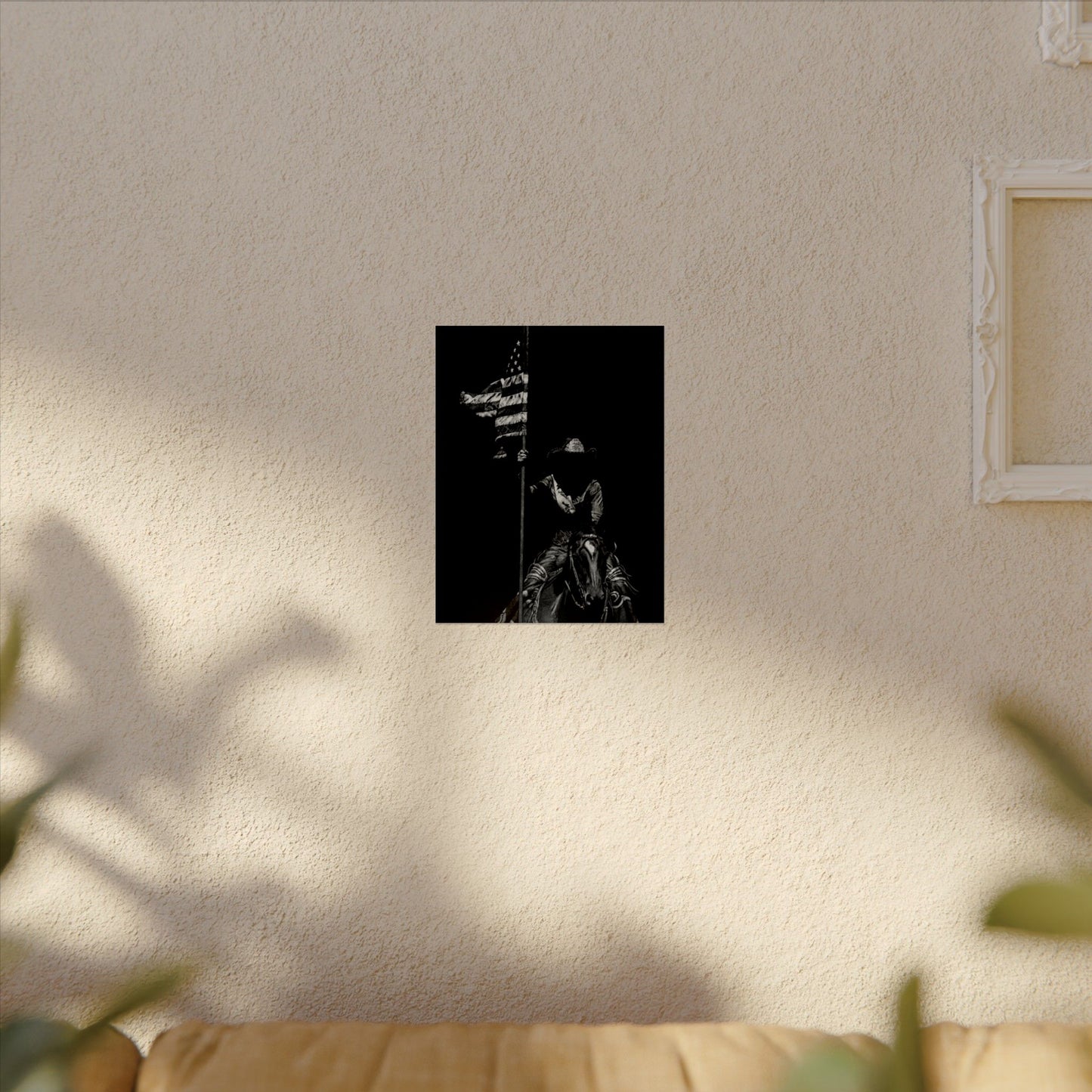 Star Spangled Elegance – Western Textured Watercolor Matte Posters