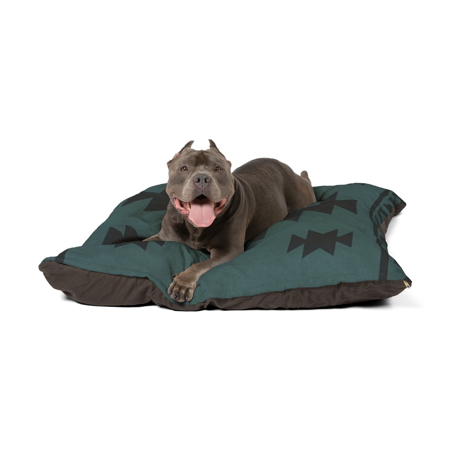 Green & Black Western Pattern Pet Bed with Elegant Grey Forest Design, Stylish Dog Bed, Cat Bed, Pet Furniture for Home Décor, Gift for Pet Lovers, Soft Plush [...]