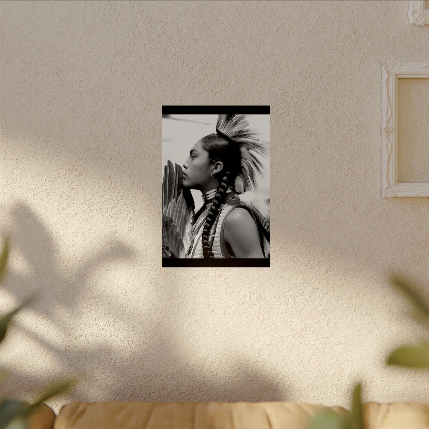 Soar High On Wings Like Eagles – Western Textured Watercolor Matte Posters