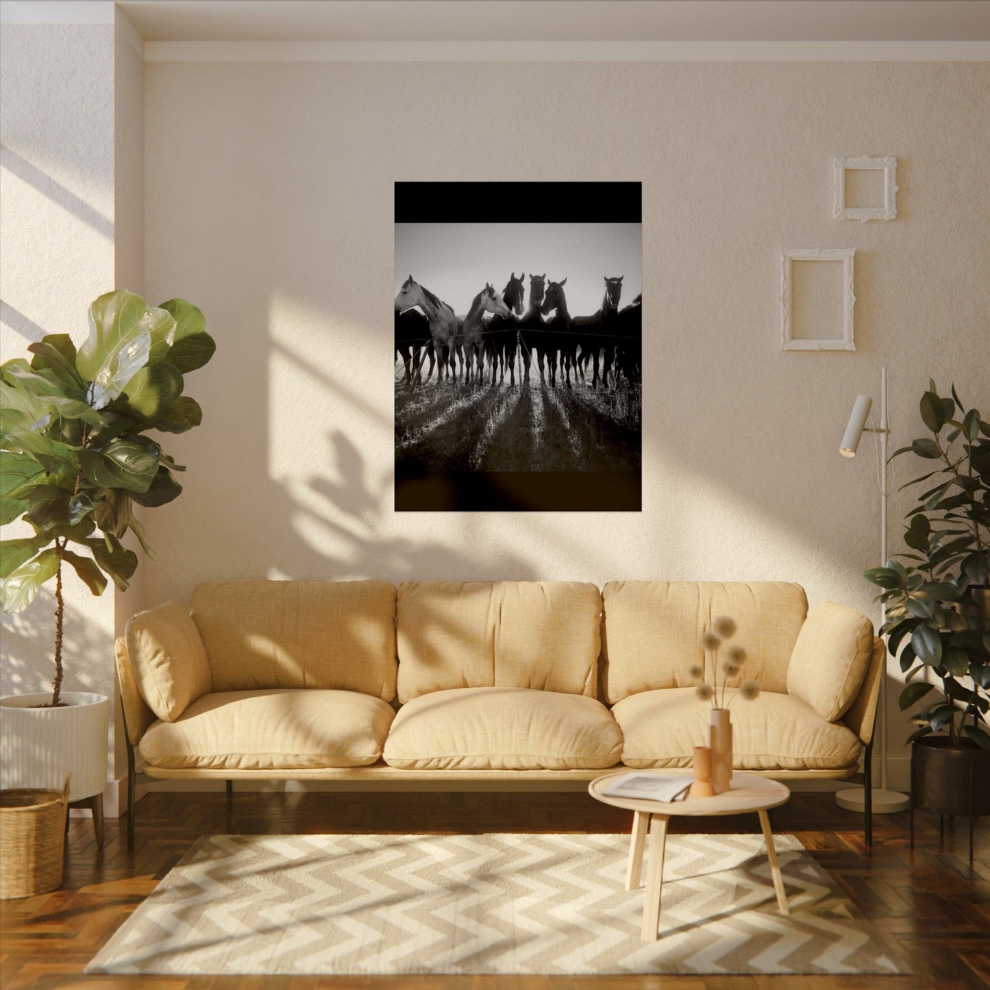 When Dawn Breaks – Western Textured Watercolor Matte Posters